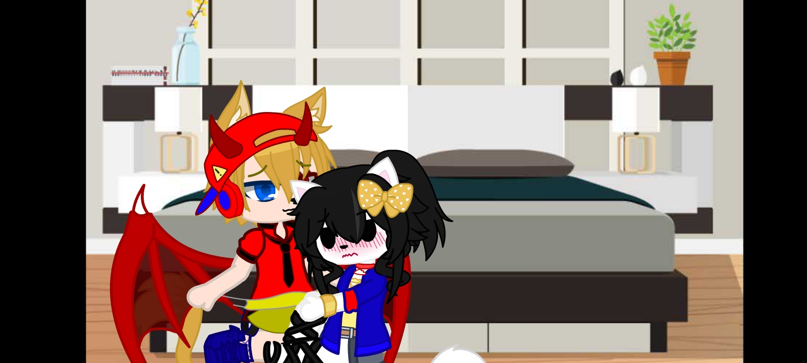 Jasper wets his Diaper and Kitty enjoys sucking his cock.