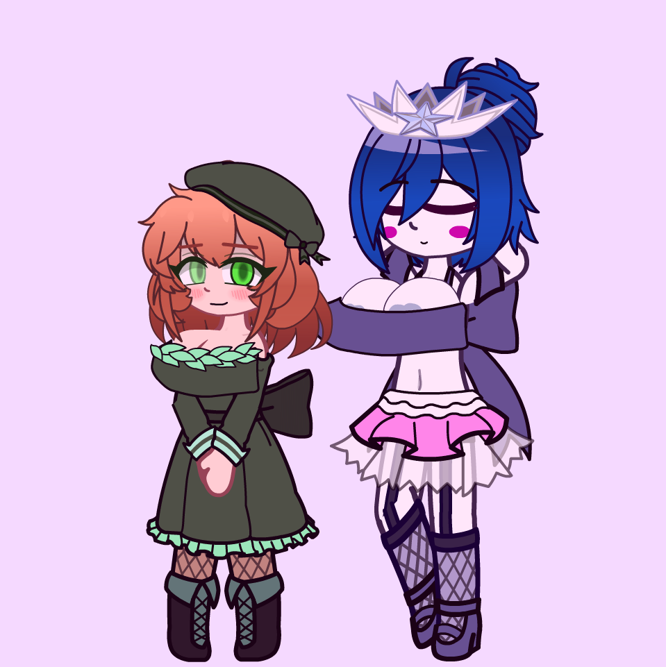 Clara Afton + Ballora (She's a futa)