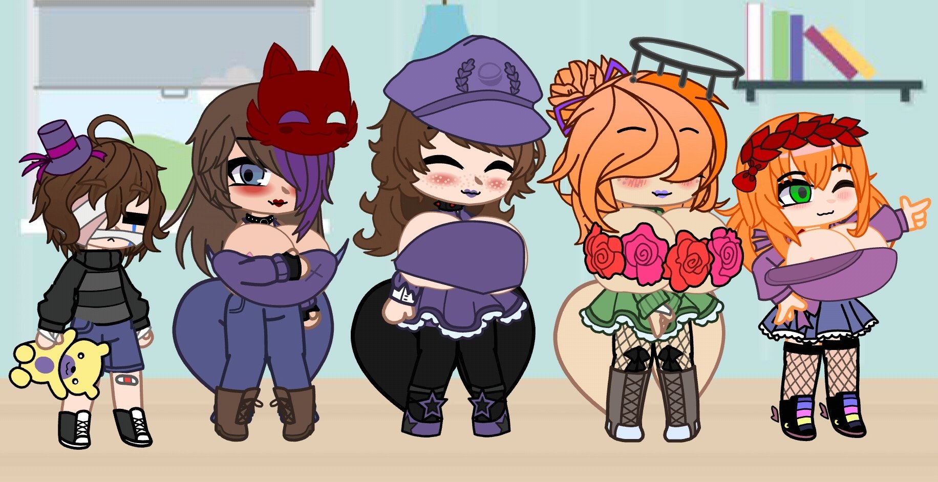 mine Afton Family AU + missing children (adults)