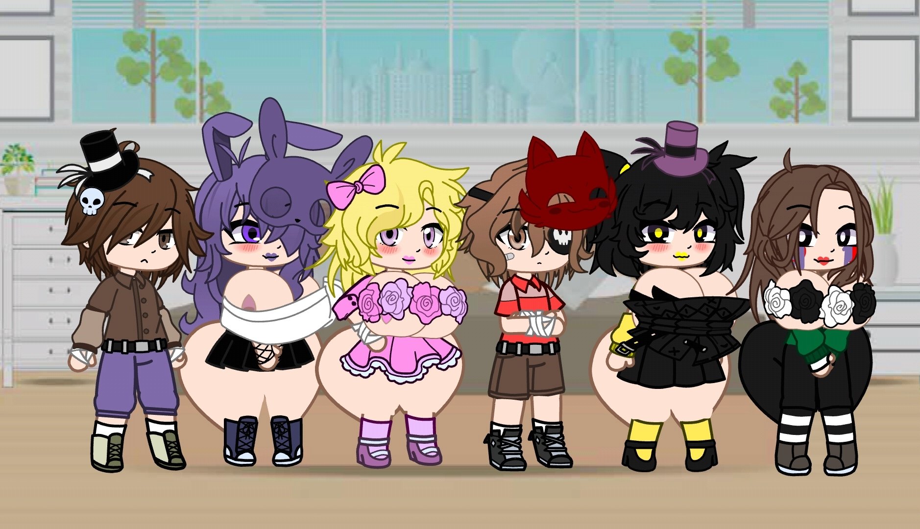 mine Afton Family AU + missing children (adults)