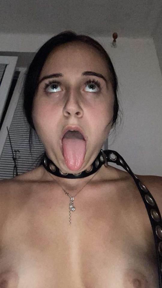 Humiliation of a dumb bitch whore