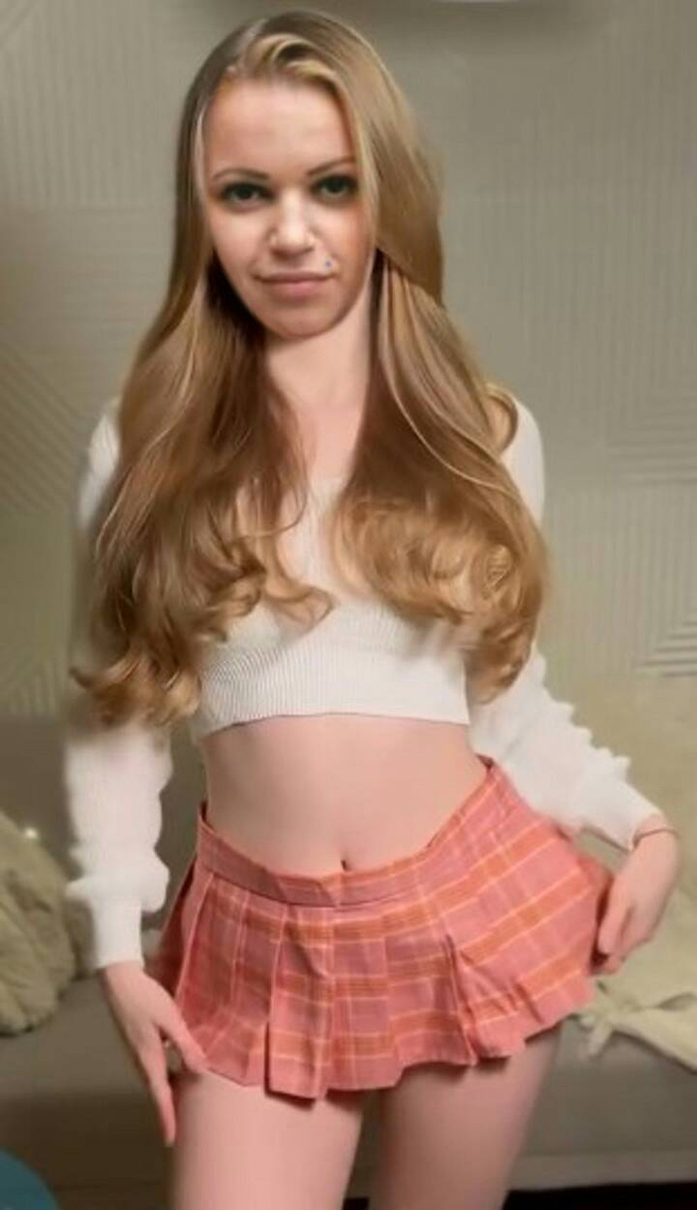 Beautiful woman posing