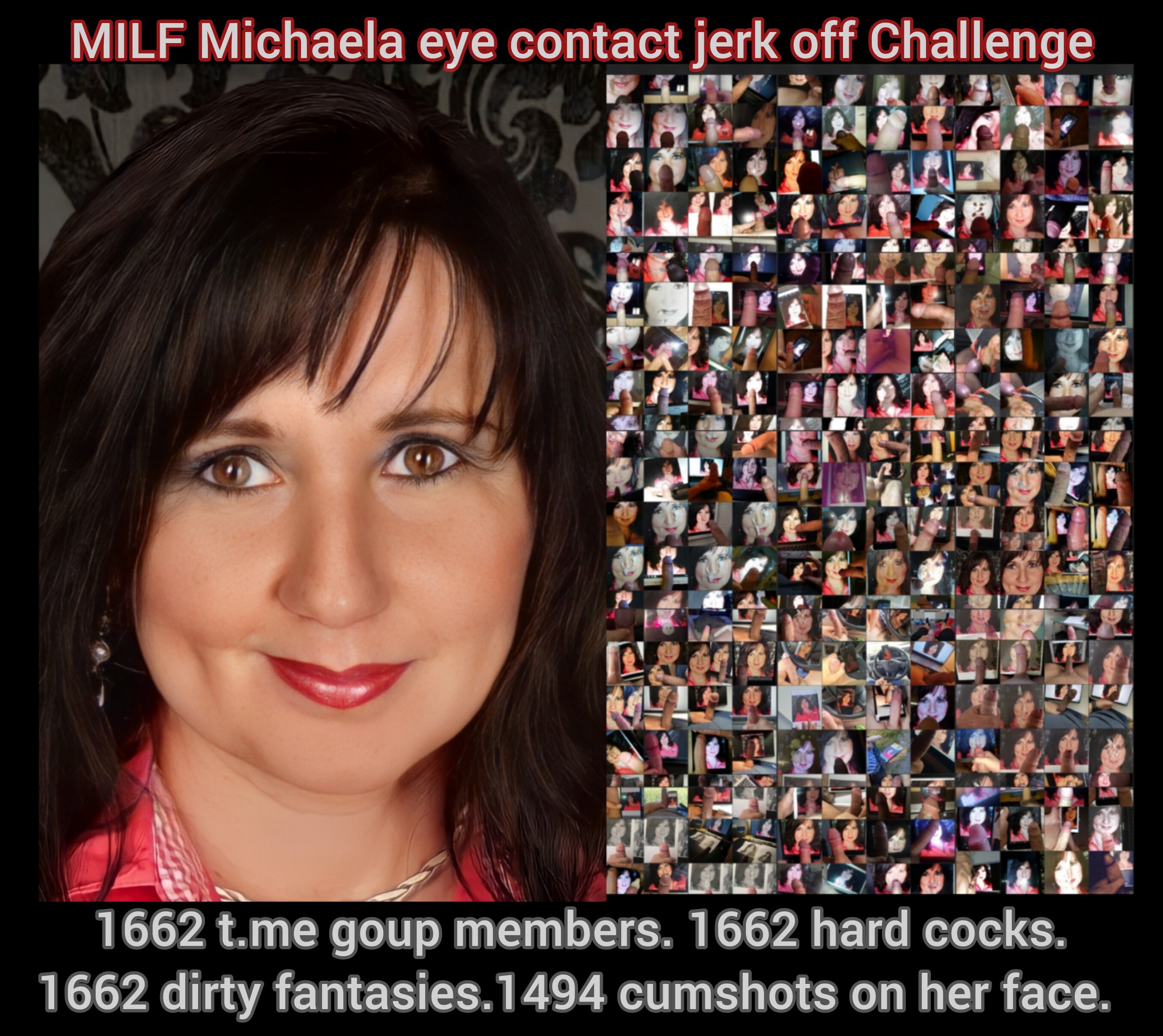 MILF Michaela the cumtribute queen