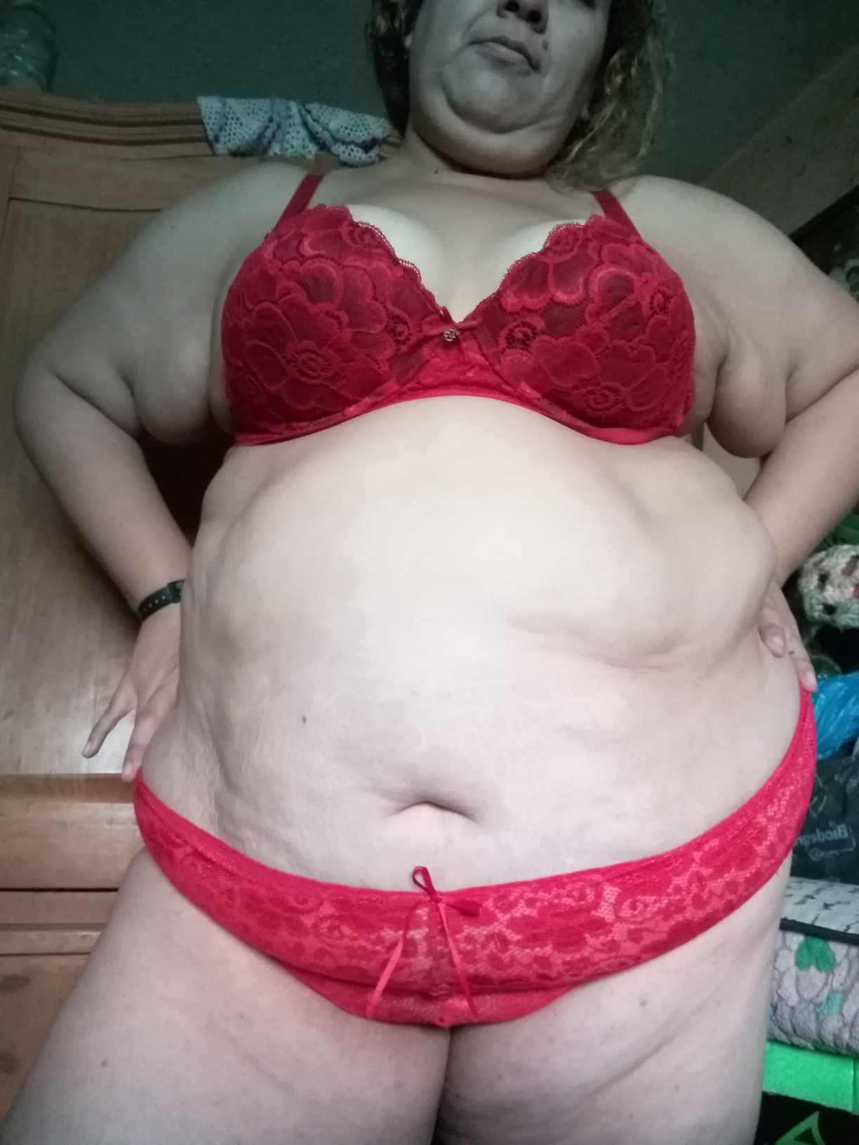 Una Milf gordita pero caliente