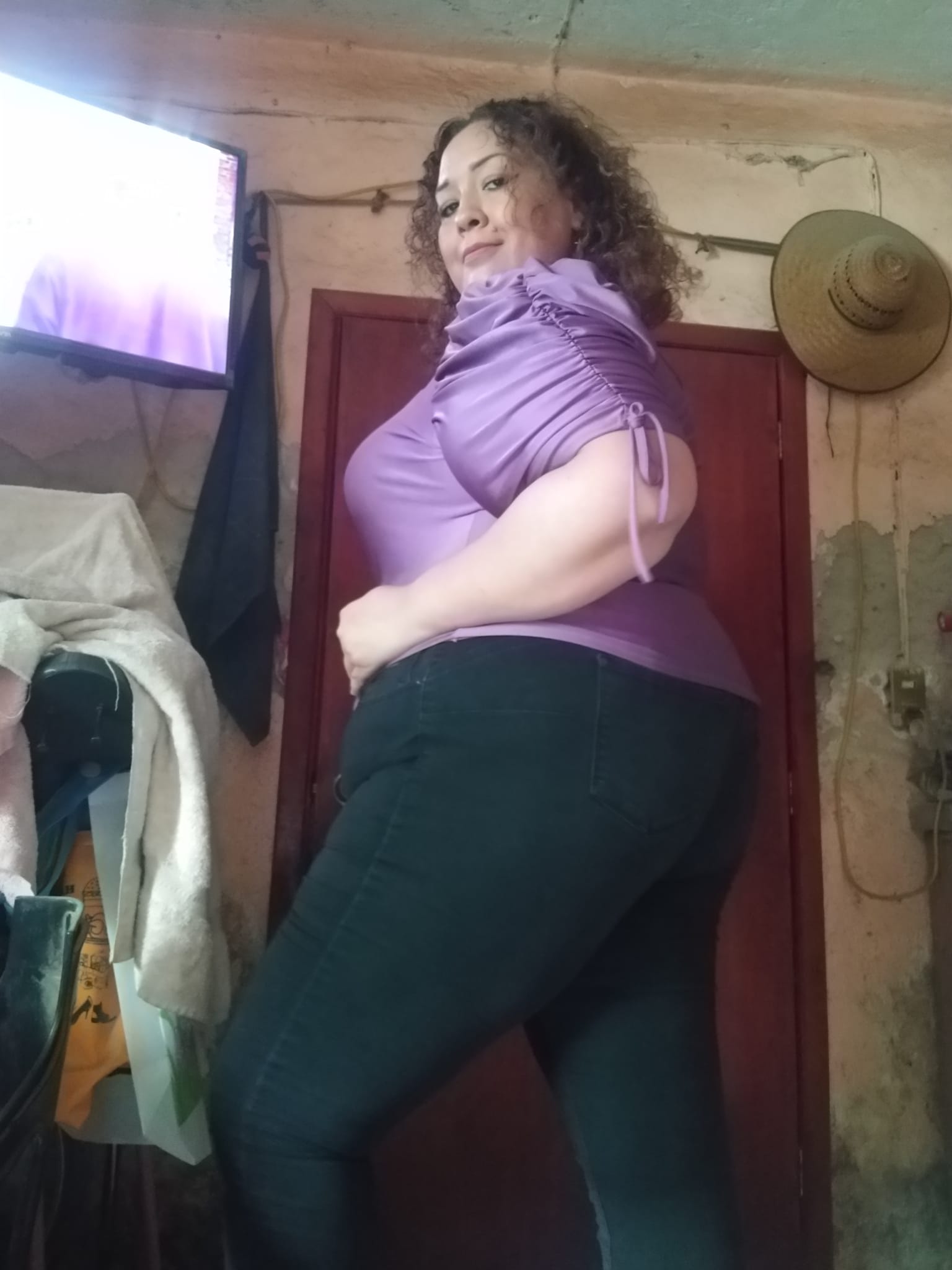 Una Milf gordita pero caliente