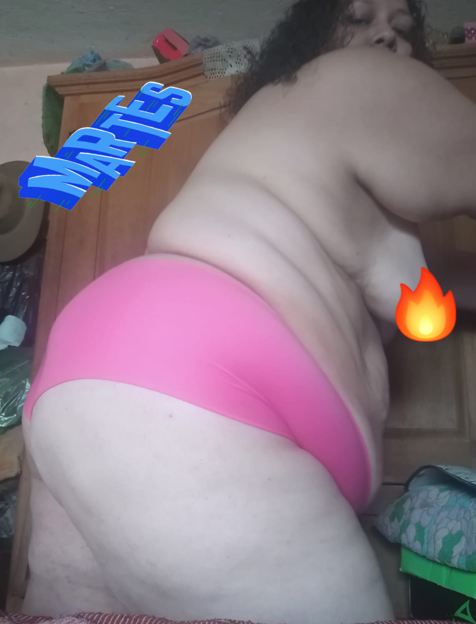 Una Milf gordita pero caliente