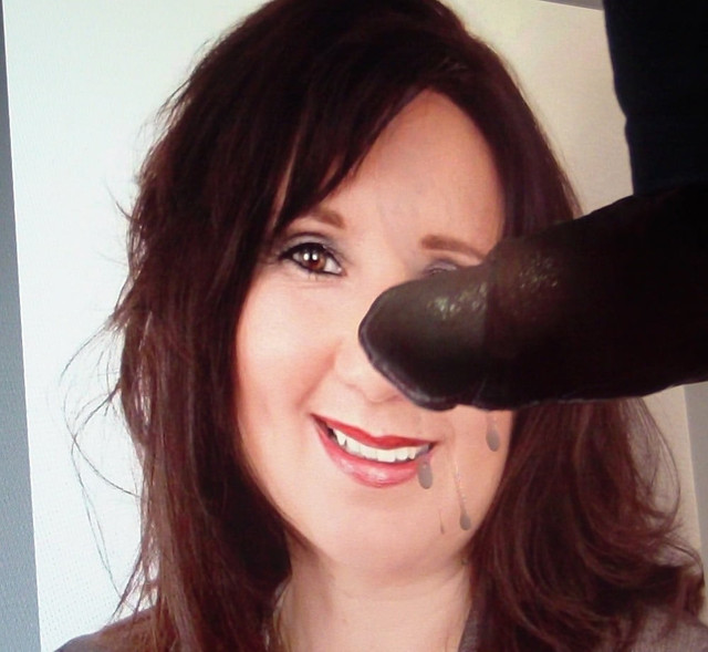 Nina Harley facial cumshot tribute