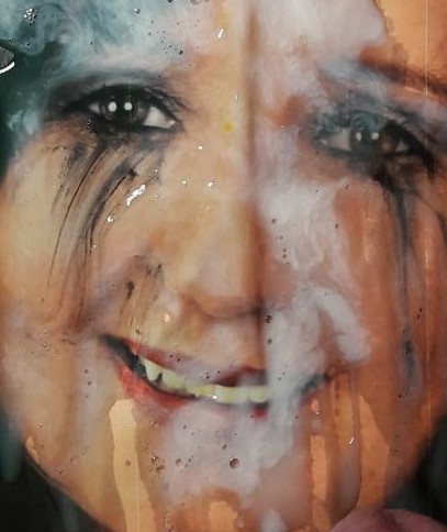 Nina Harley facial cumshot tribute