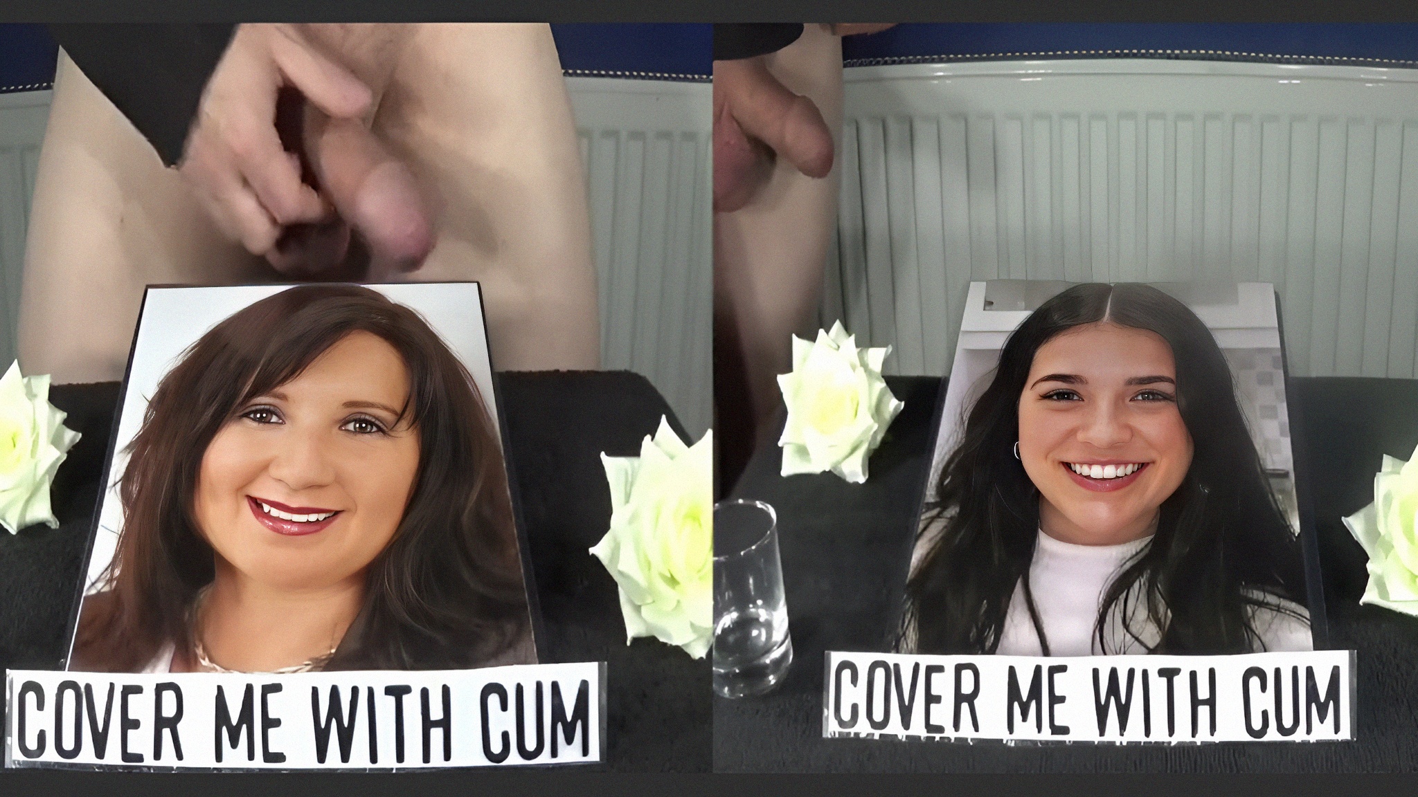 Nina Harley facial cumshot tribute