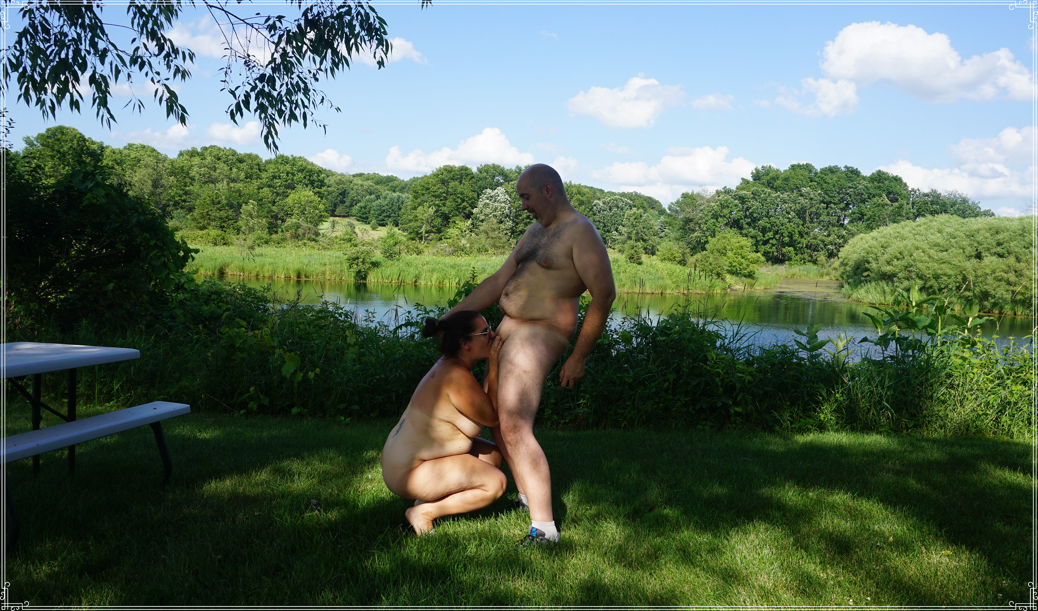 Missy and George's Outdoor XXX Fun