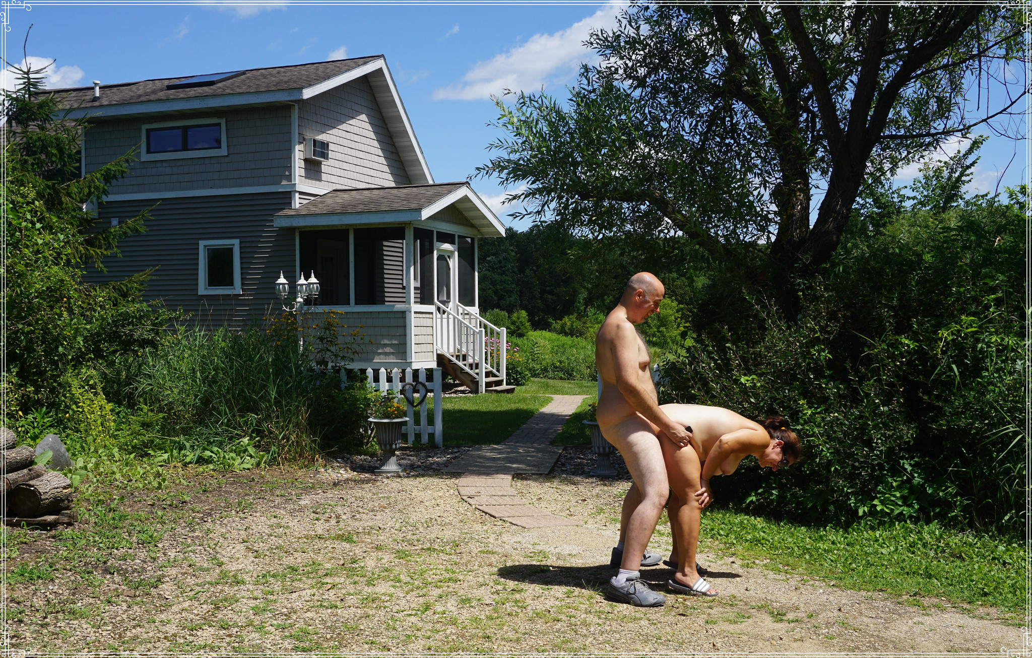 Missy and George's Outdoor XXX Fun