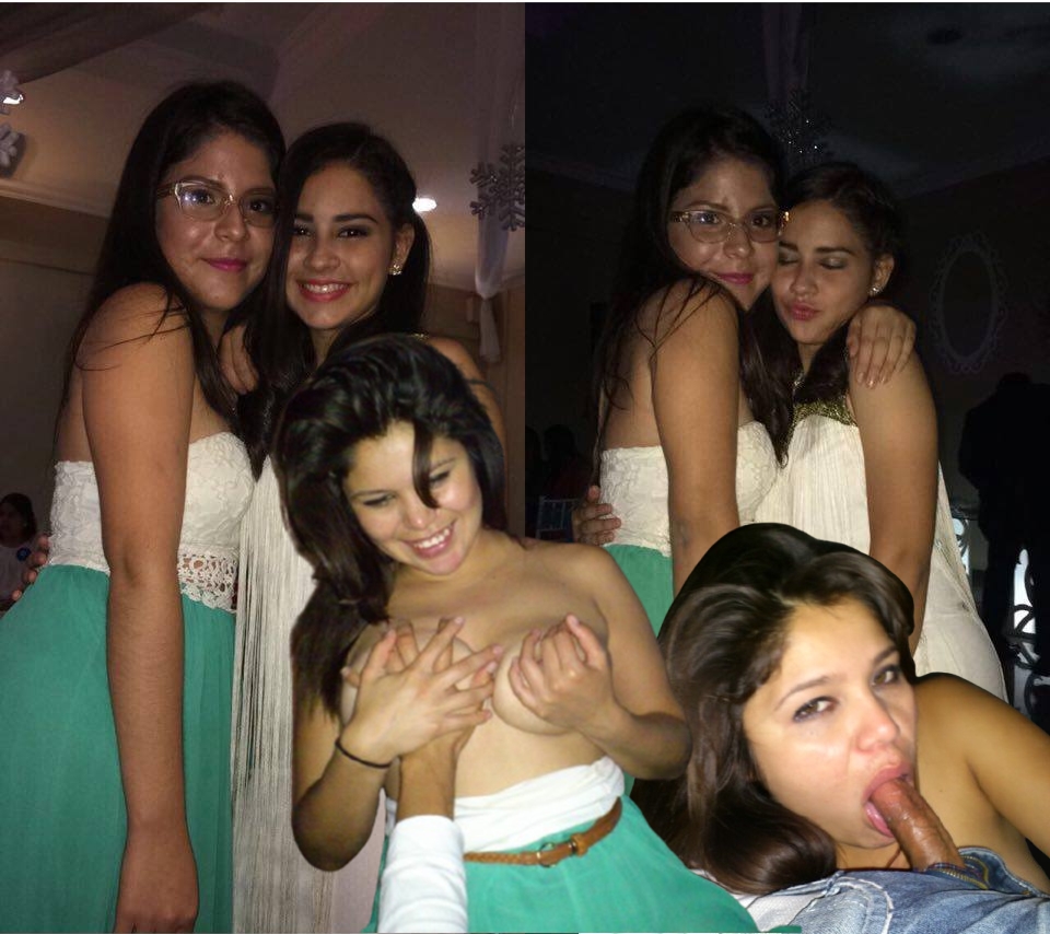 Madre con vestido elegante y la Hija usándolo para coger