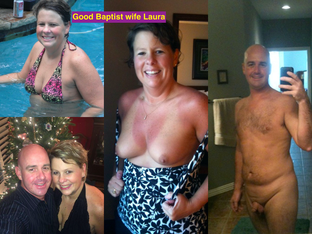 Laura Geldmier-Anderson, Flower Mound, Texas wife gets naked