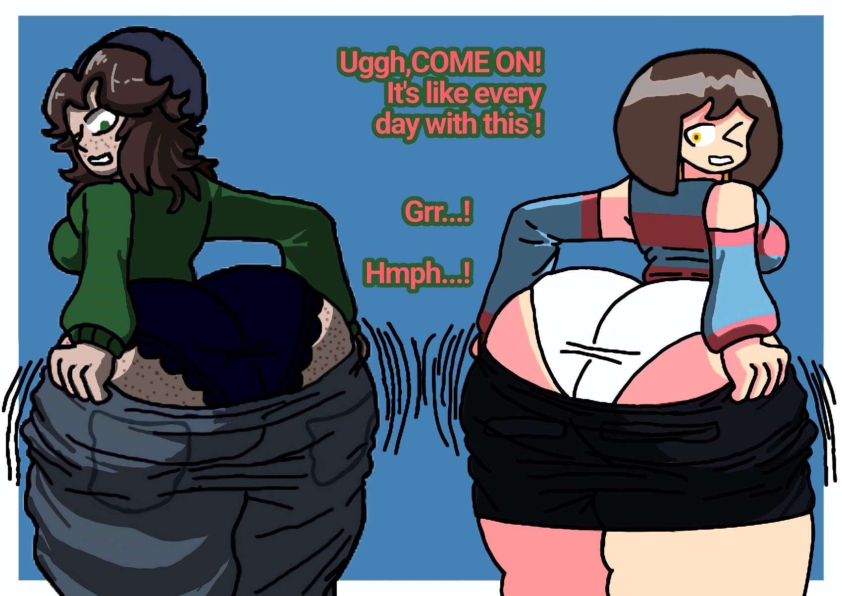 Frisk and Sara Fart