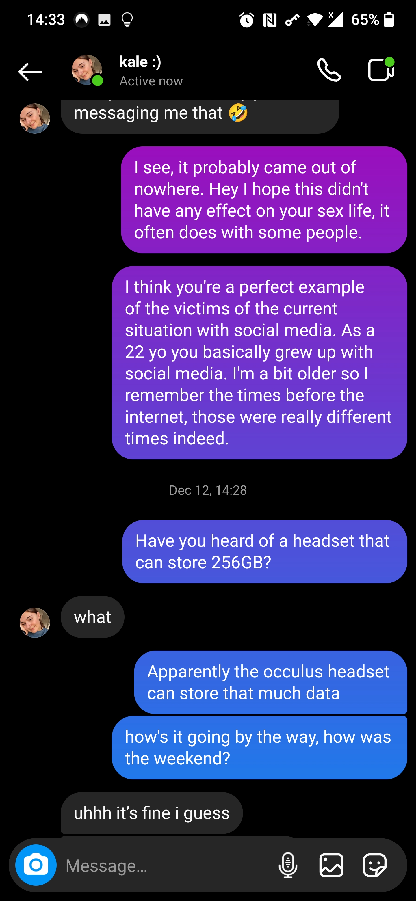 Chatting with Kaylee Yanovich