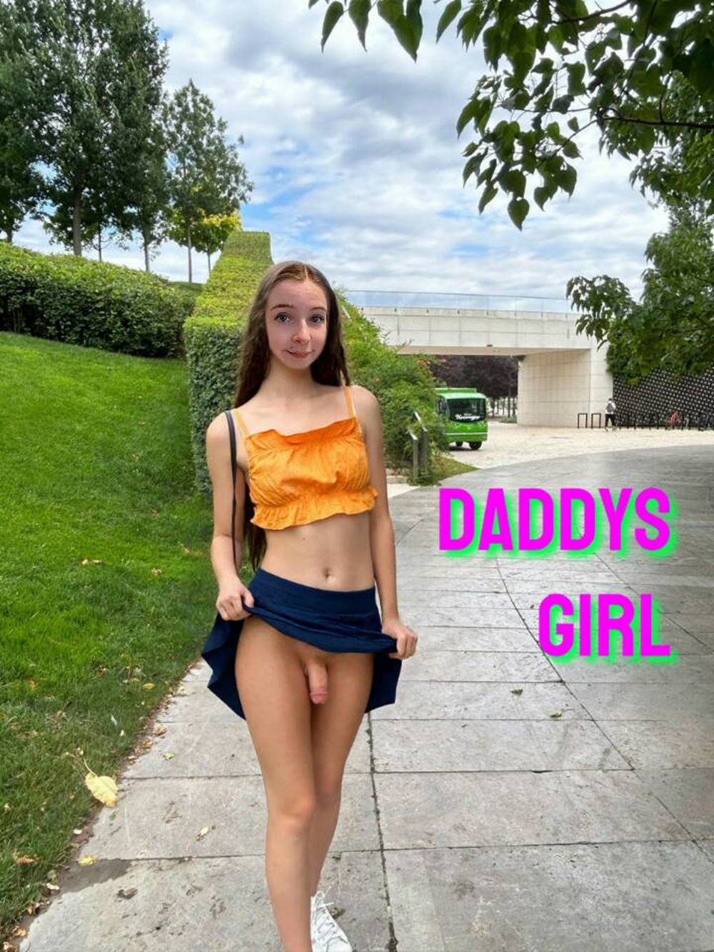 Me and my girlfriends. I love you, my fans.