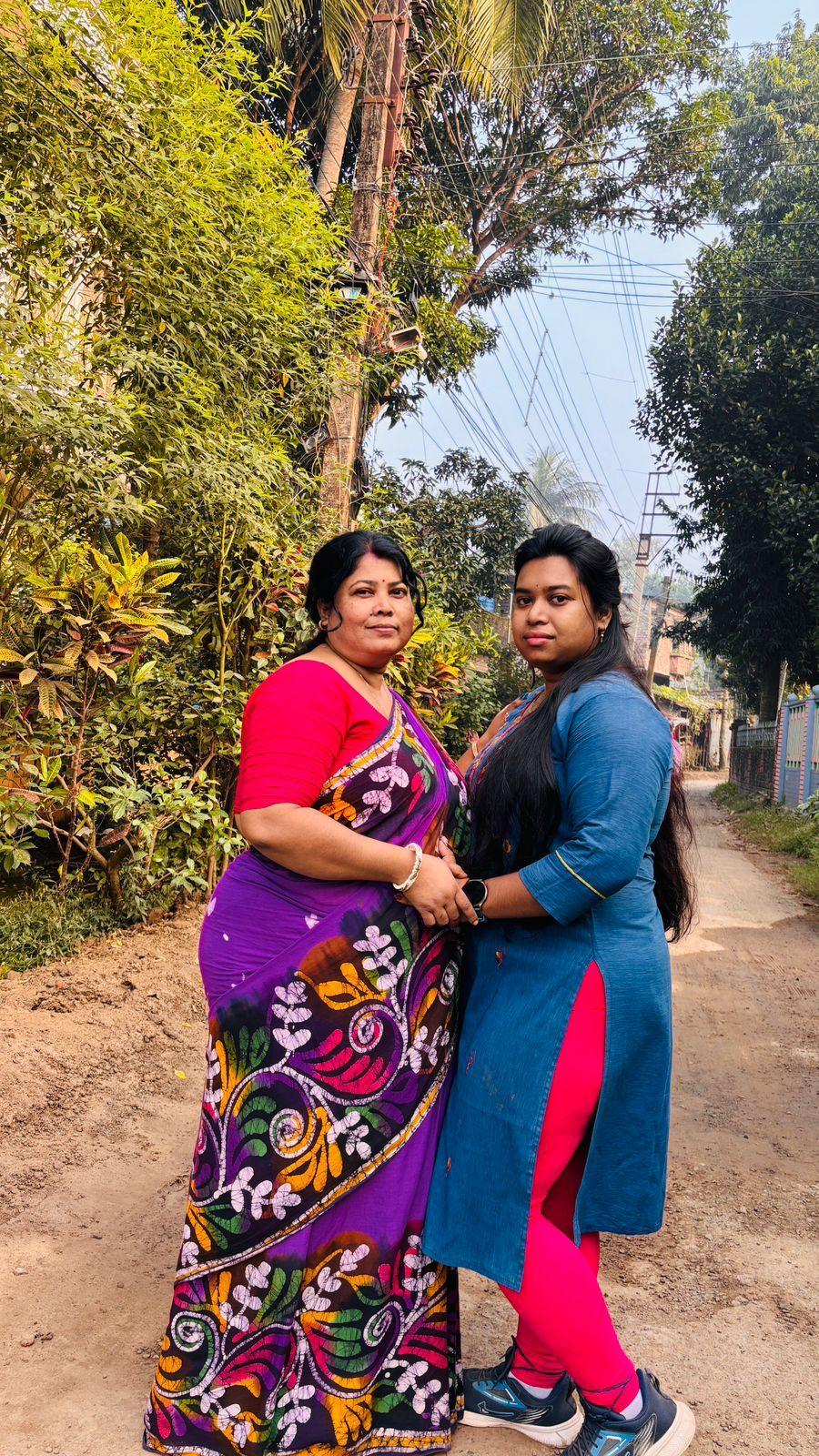 Desi boudi real lesbian couple