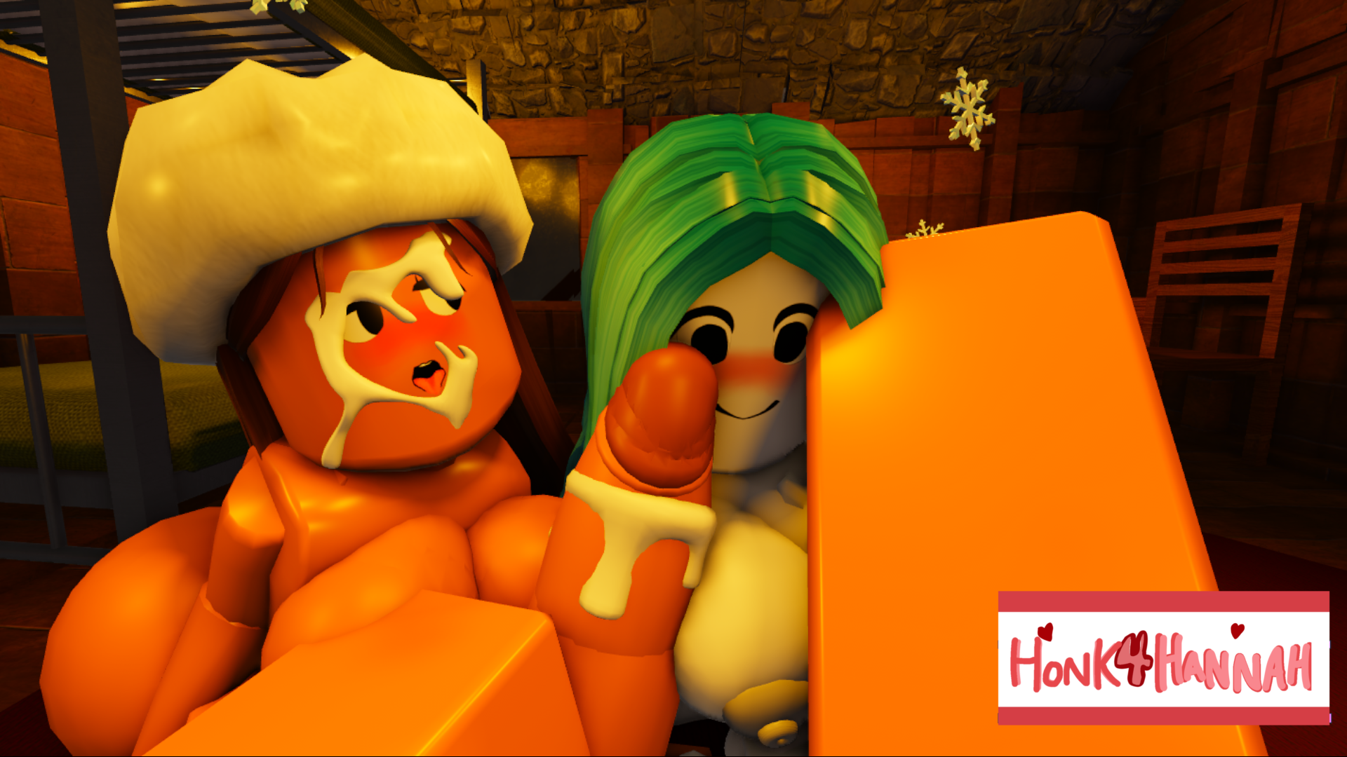 Warm Cum~ [ROBLOX Request for Evie & Naomi]