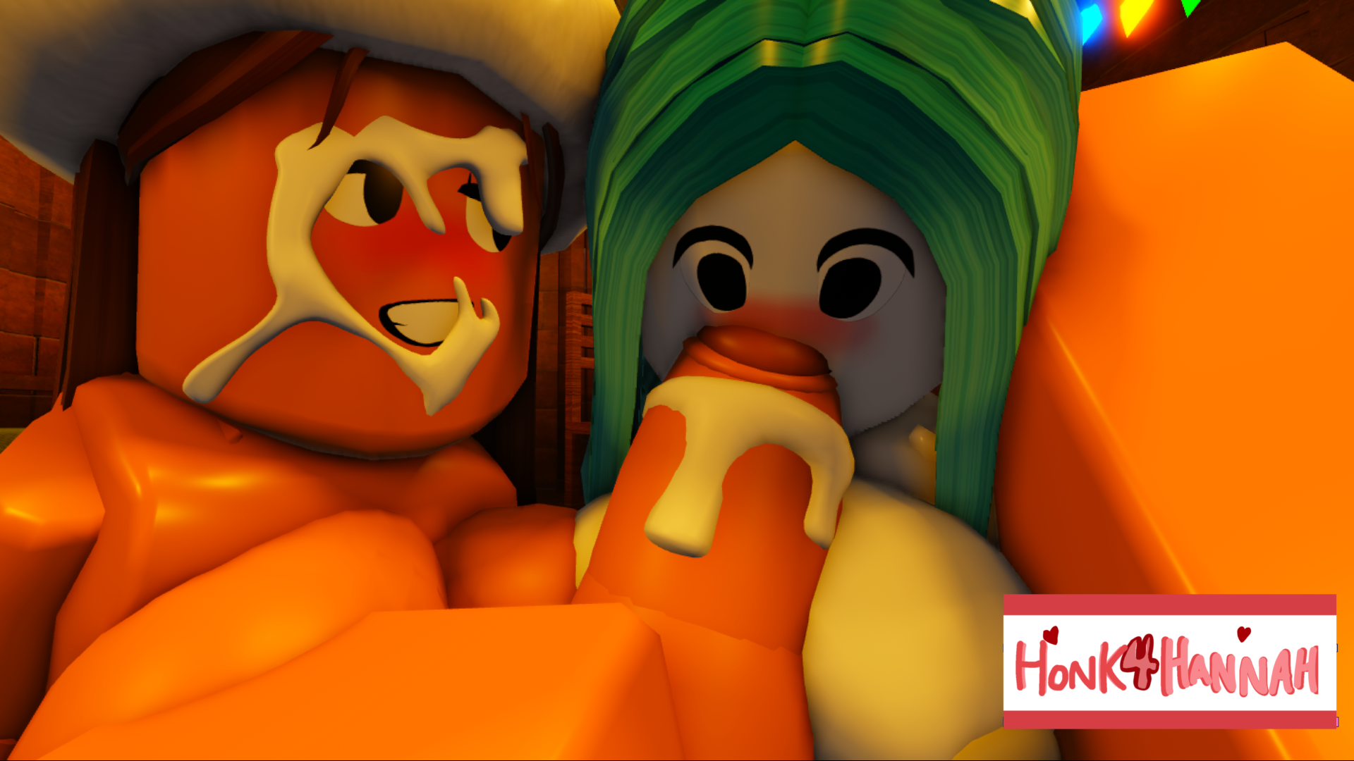 Warm Cum~ [ROBLOX Request for Evie & Naomi]