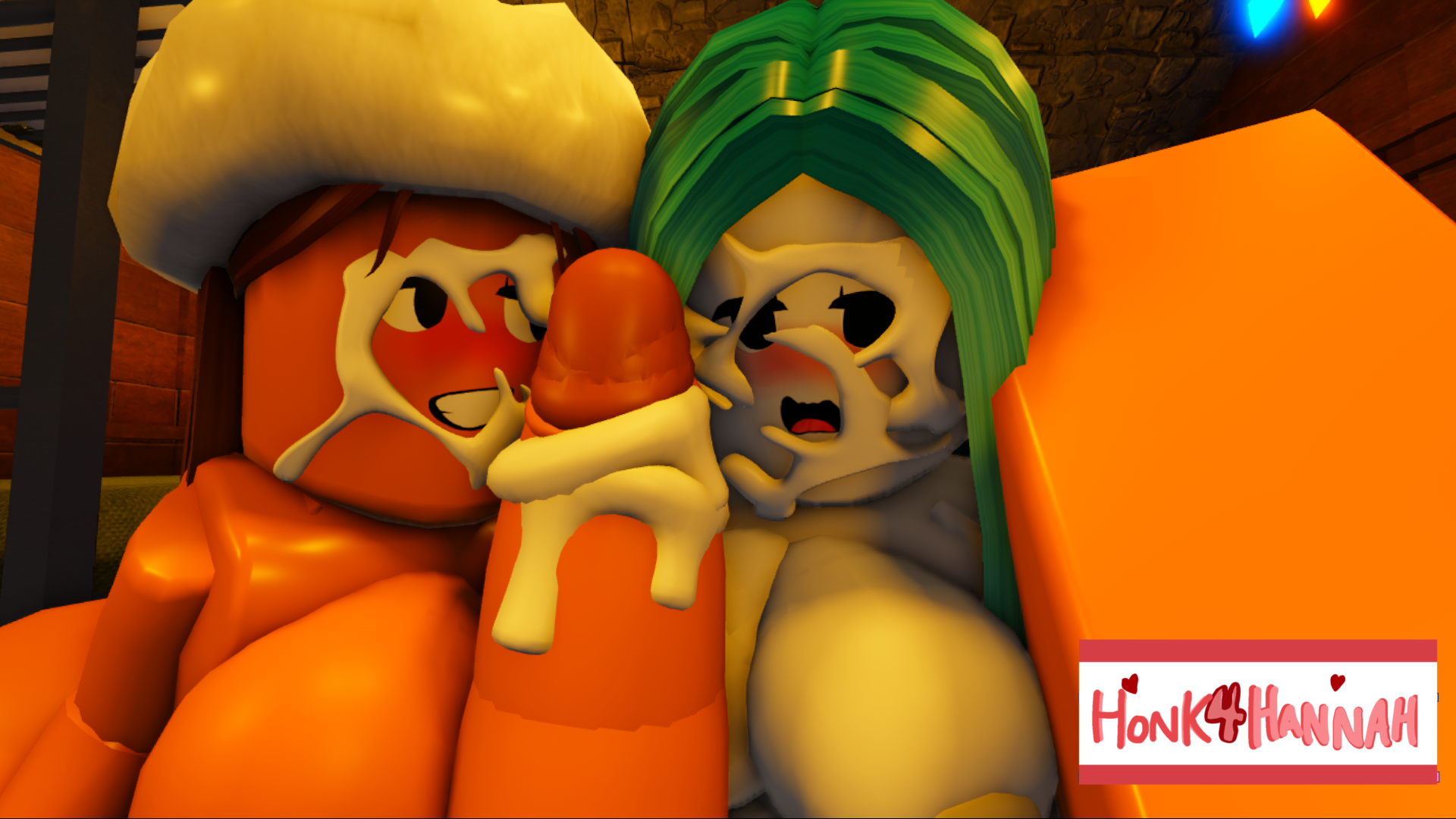 Warm Cum~ [ROBLOX Request for Evie & Naomi]
