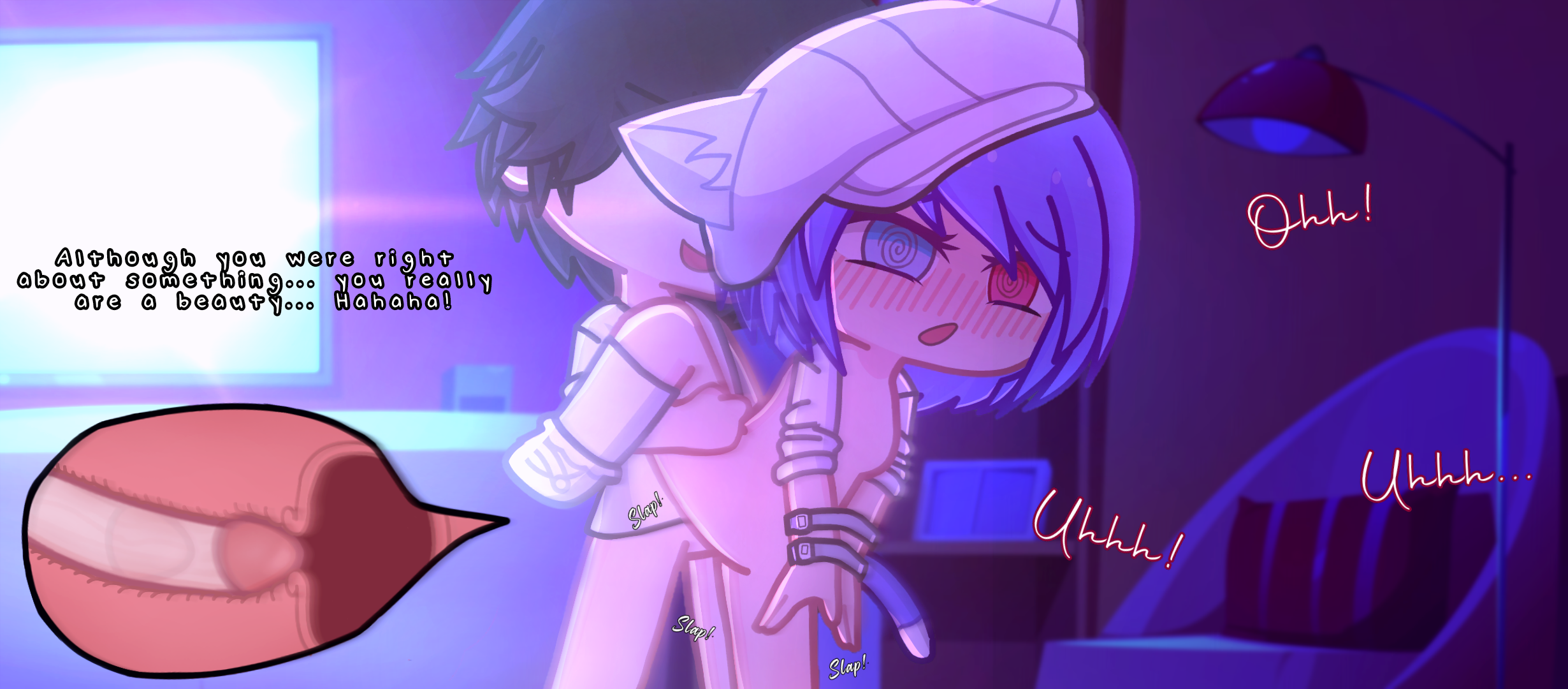 Jessica's hypnosis R4p3 | Remastered | JackInHeat's request