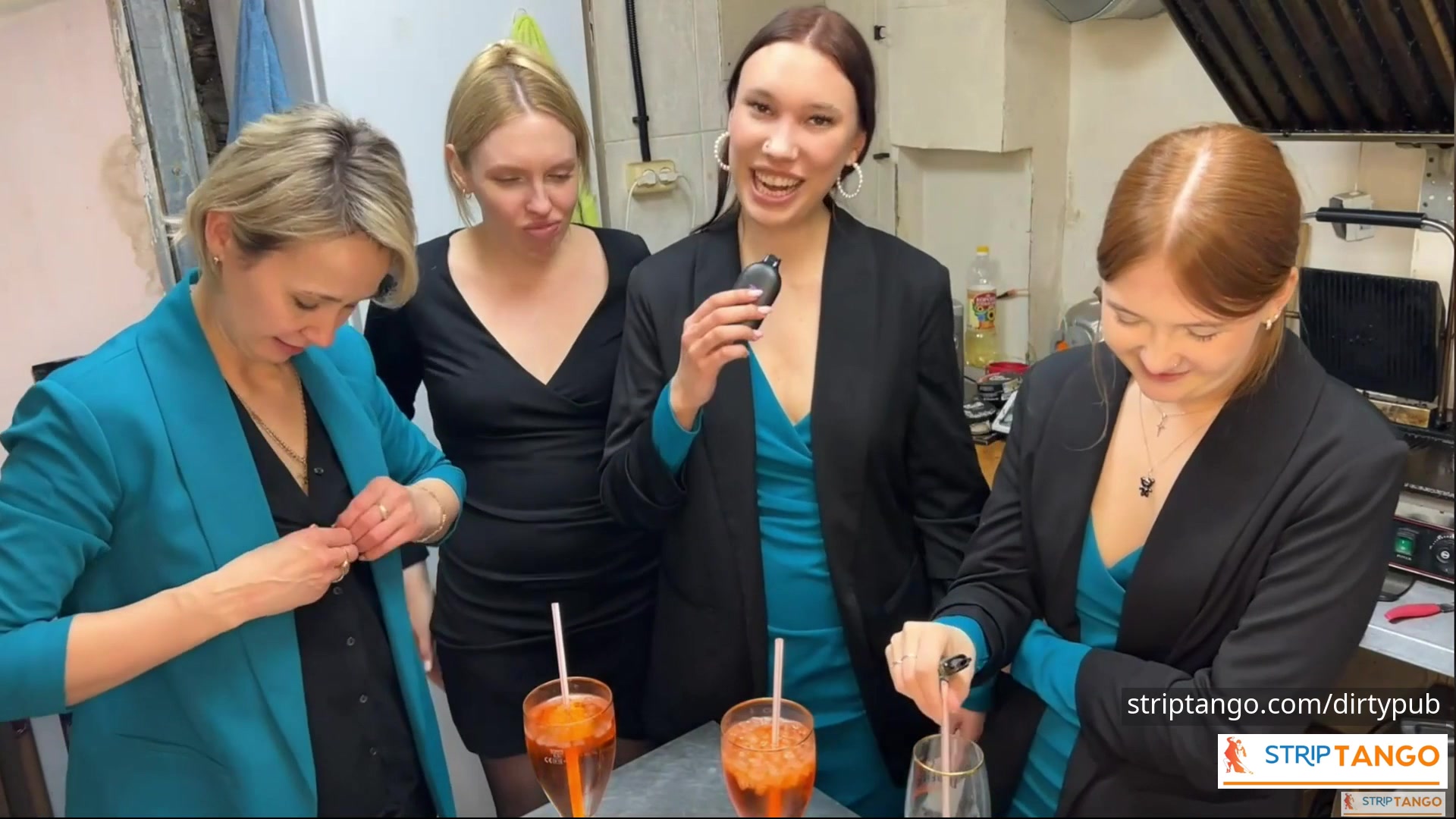 `DirtyPub Looks Like a Normal Bar but Inside 4 Girls Wear I