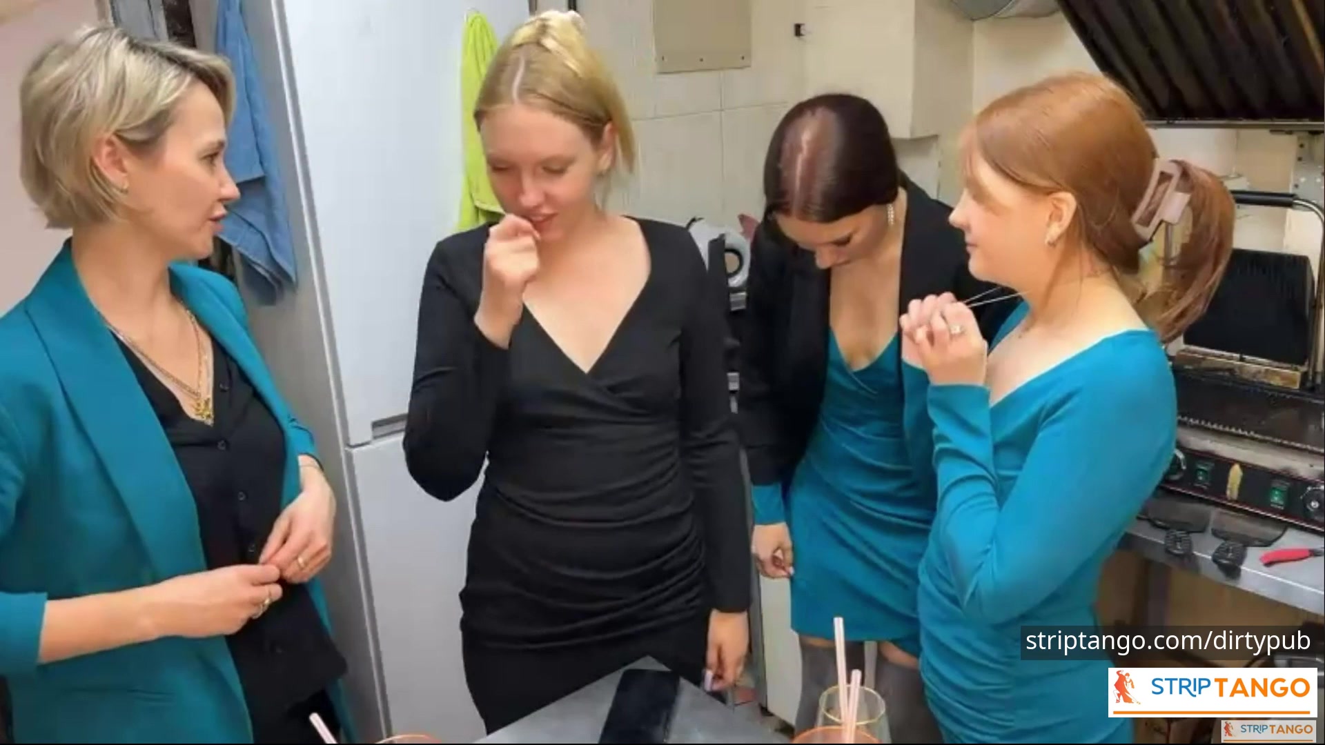 `DirtyPub Looks Like a Normal Bar but Inside 4 Girls Wear I