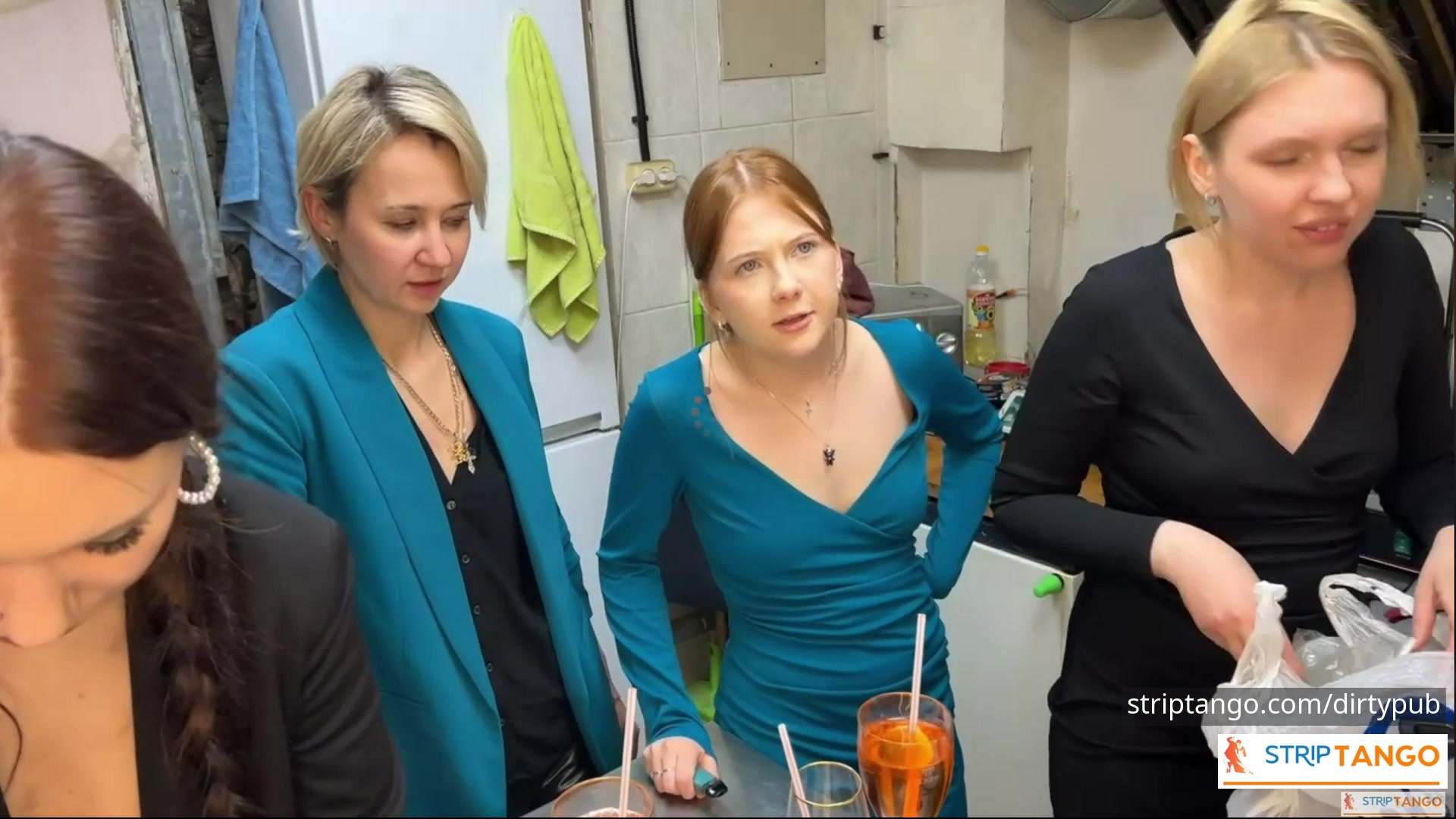 `DirtyPub Looks Like a Normal Bar but Inside 4 Girls Wear I