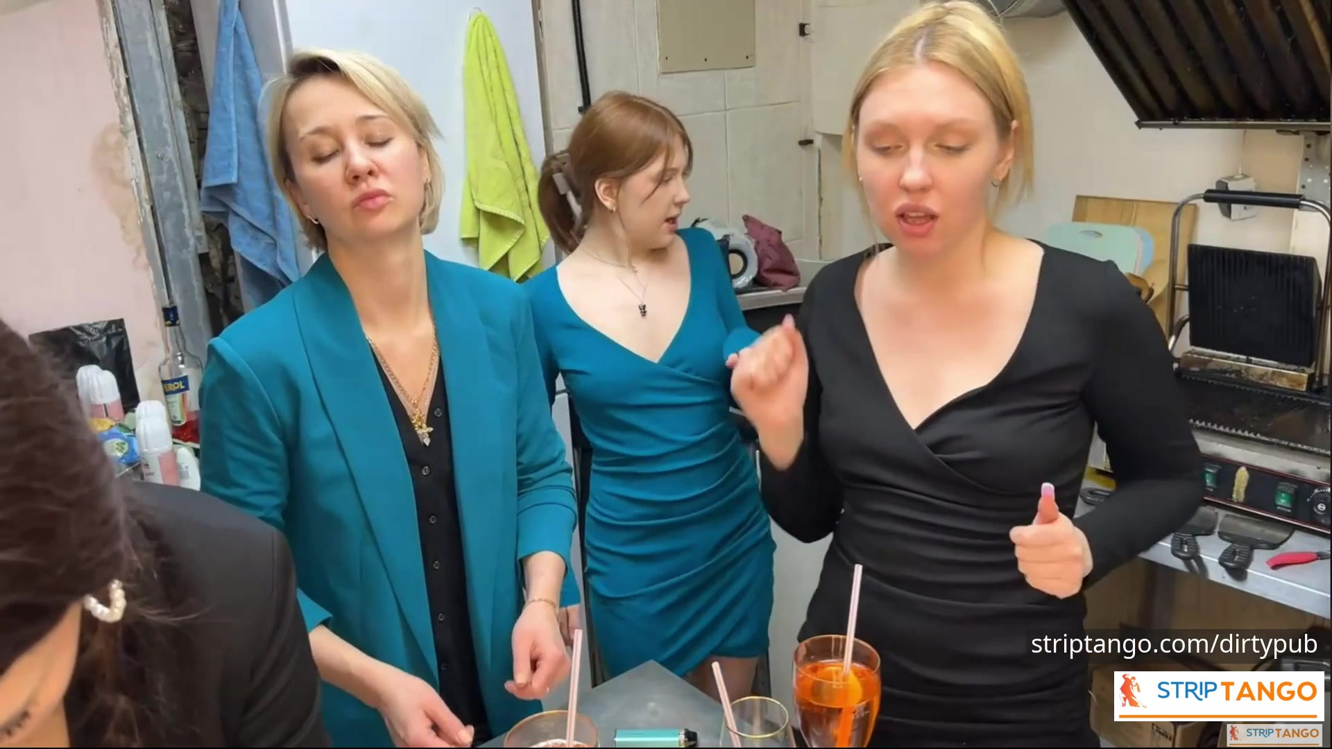 `DirtyPub Looks Like a Normal Bar but Inside 4 Girls Wear I