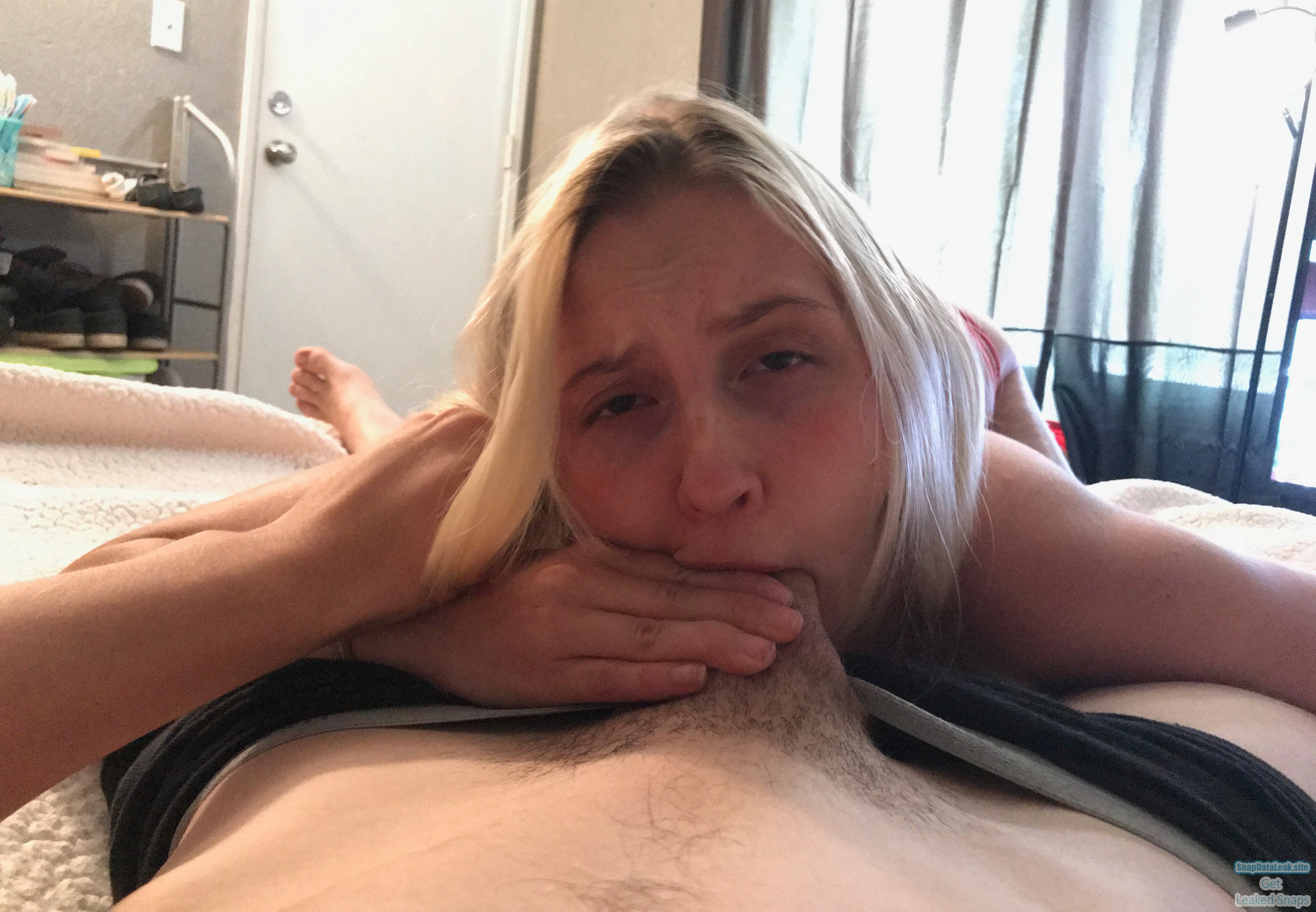 Beautiful college amateur GF Snap Leak