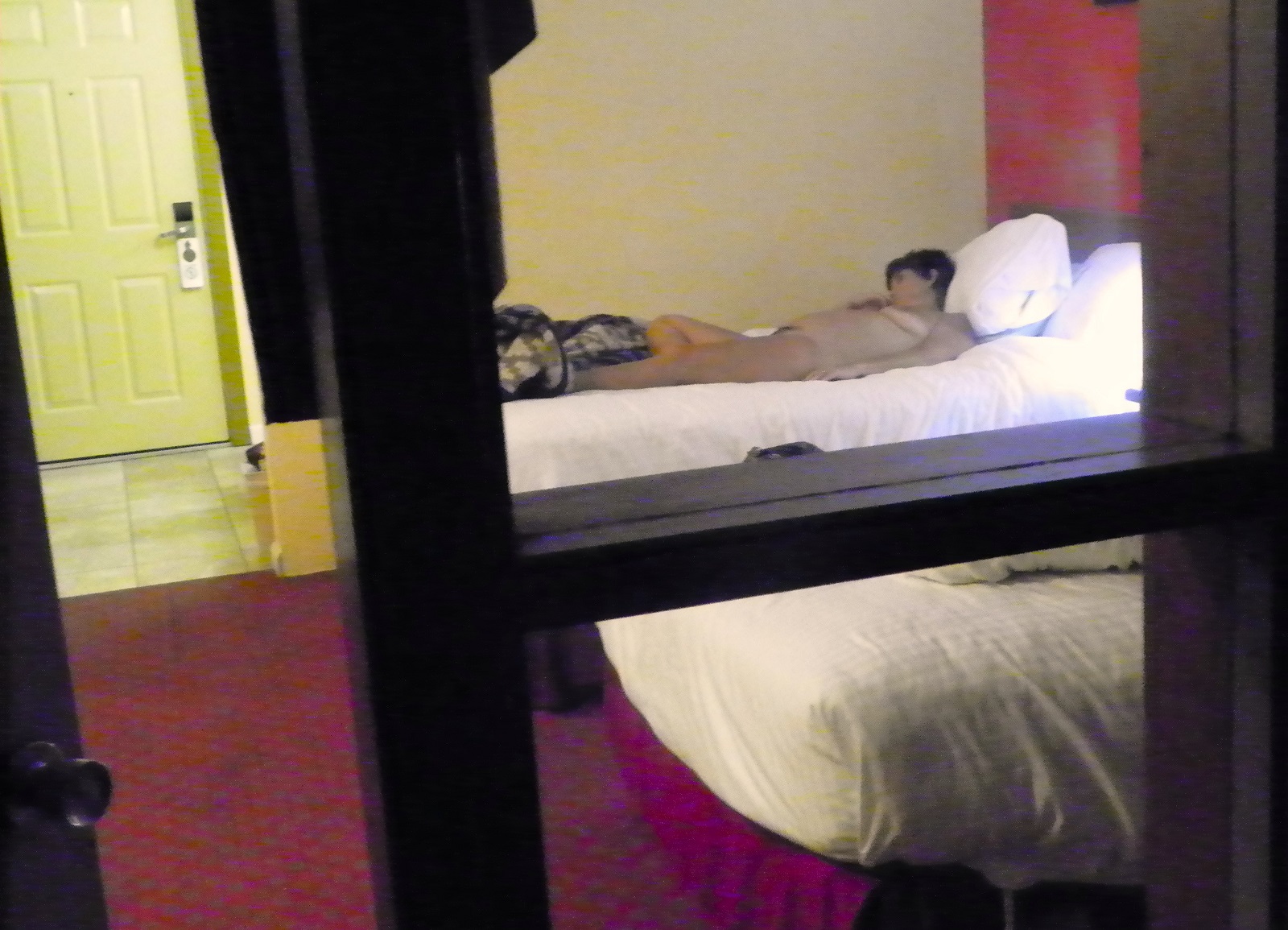 Angela Left Naked At A Cheap Motel