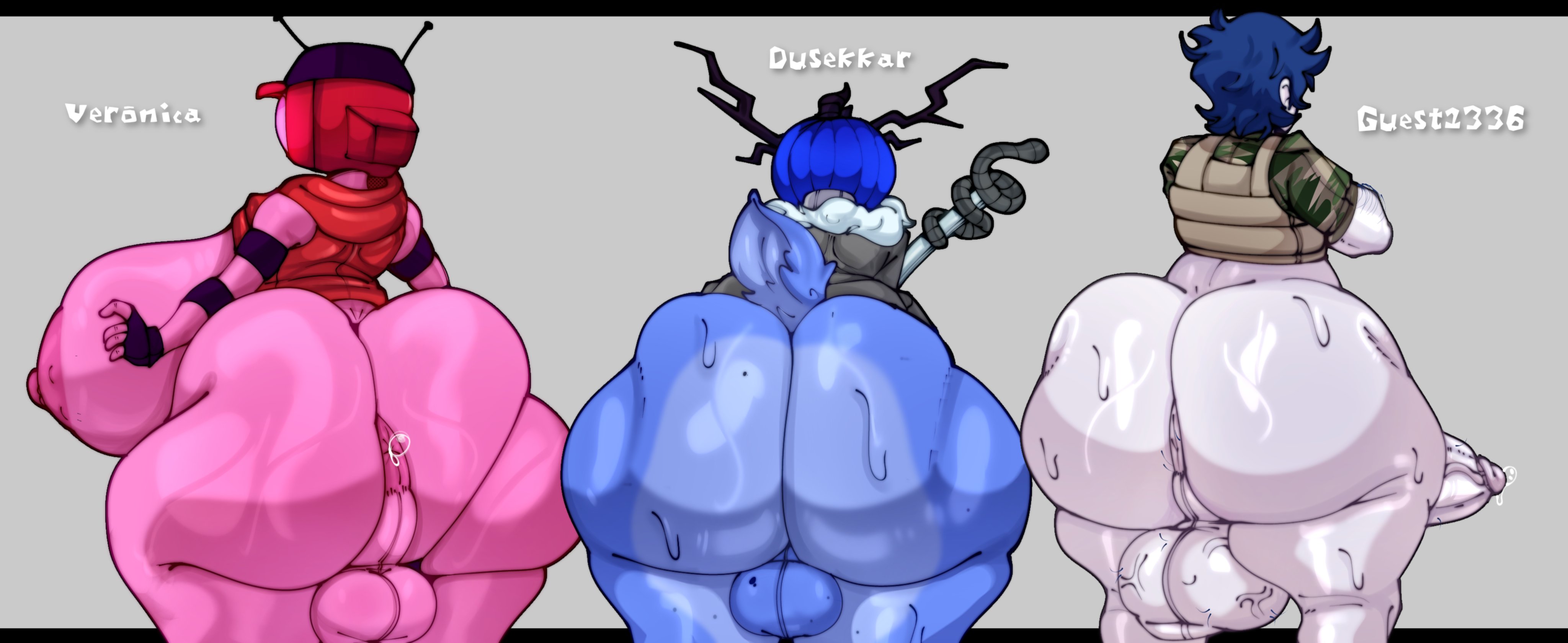 [Roblox] Forsaken Survivor Asses (by ameliadrawsplus