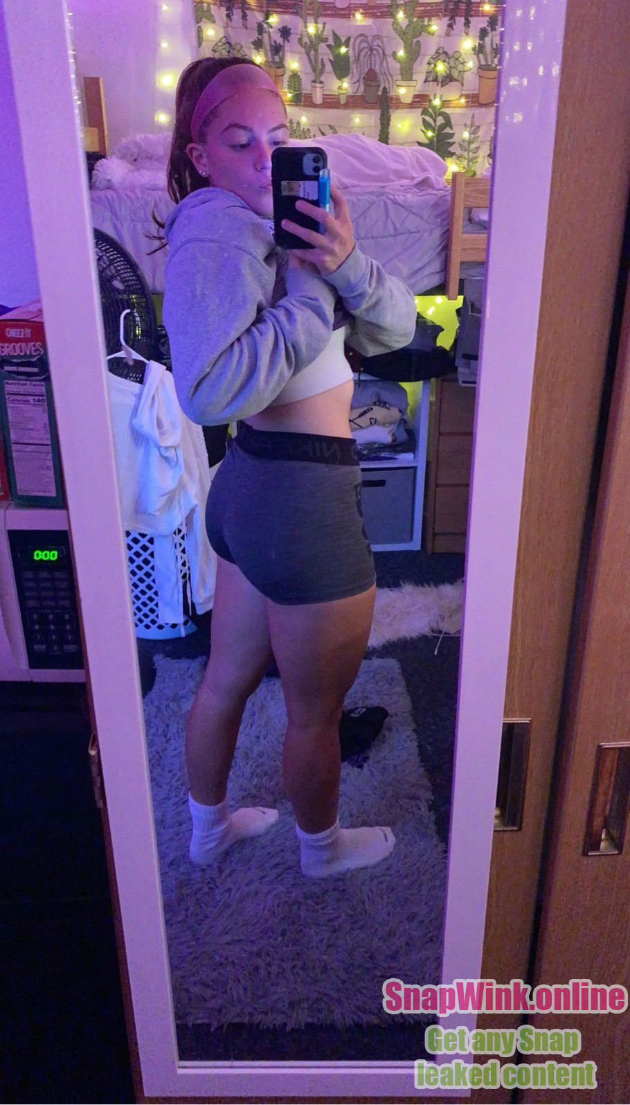 Sexy shy tan redhead college