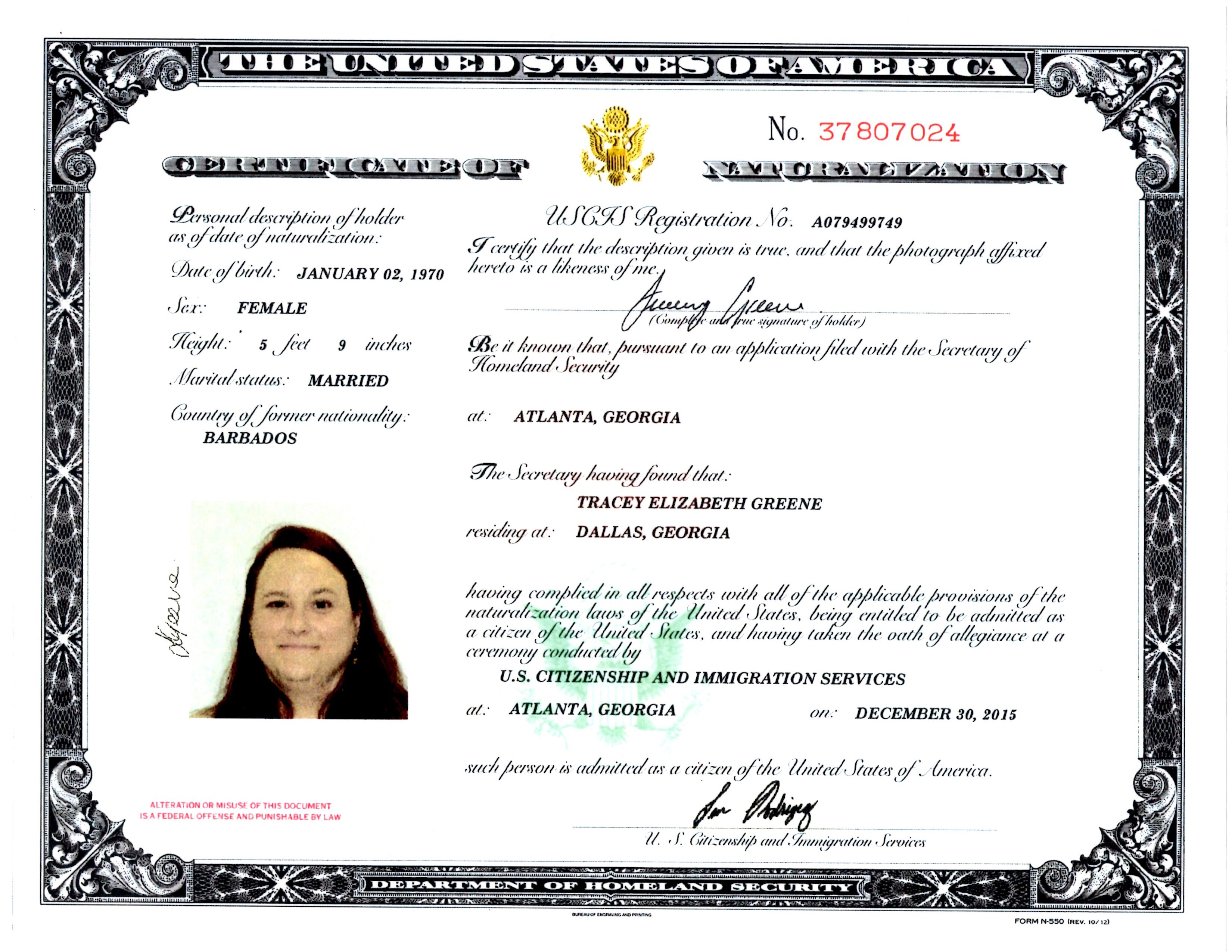 Tracey Stoute-Greene Bajan whore