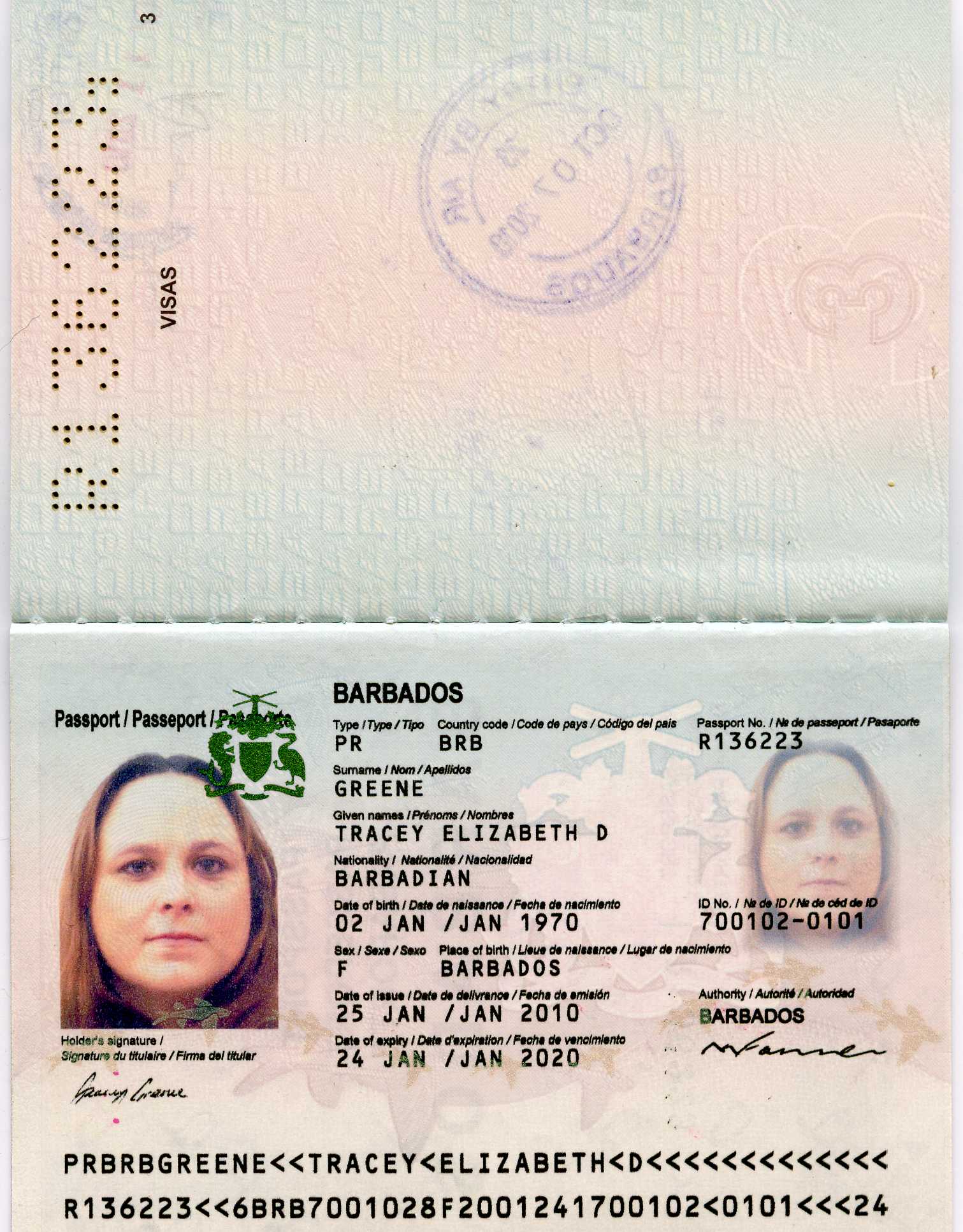 Tracey Stoute-Greene Bajan whore