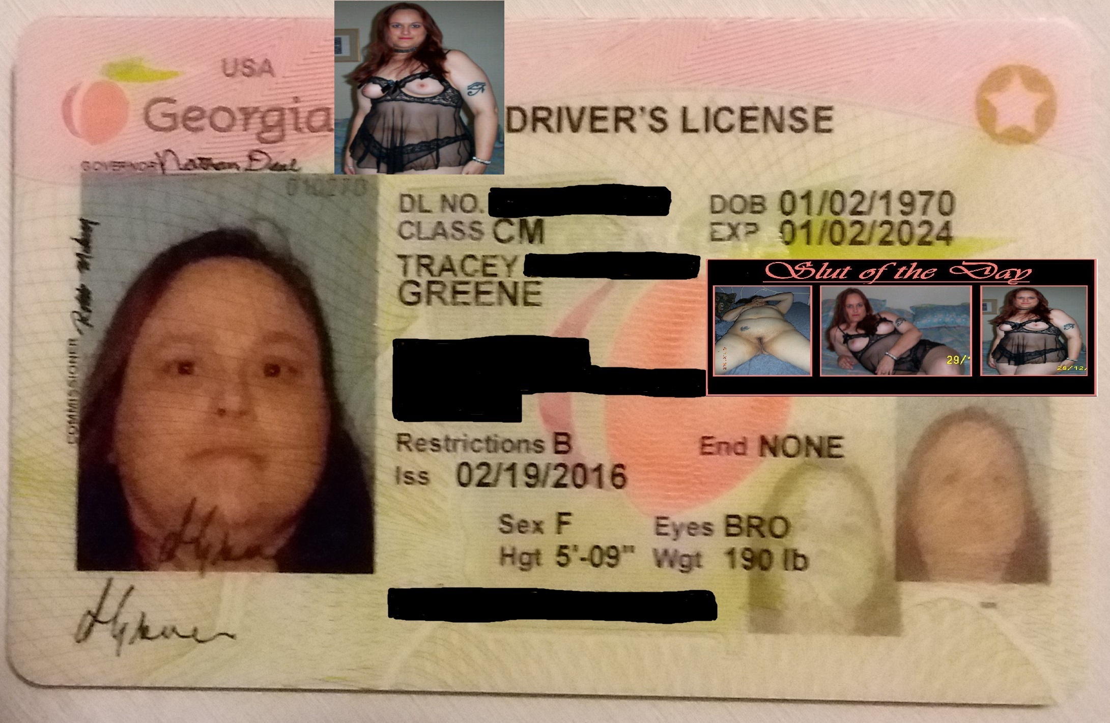 Tracey Stoute-Greene Bajan whore