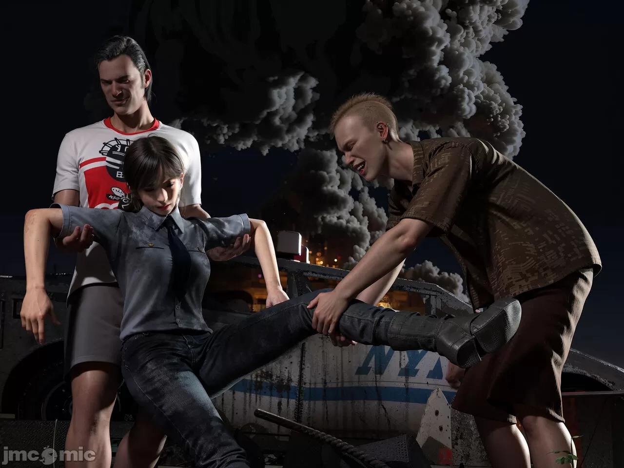 Gang 's Revenge Against Policewoman（Preview）