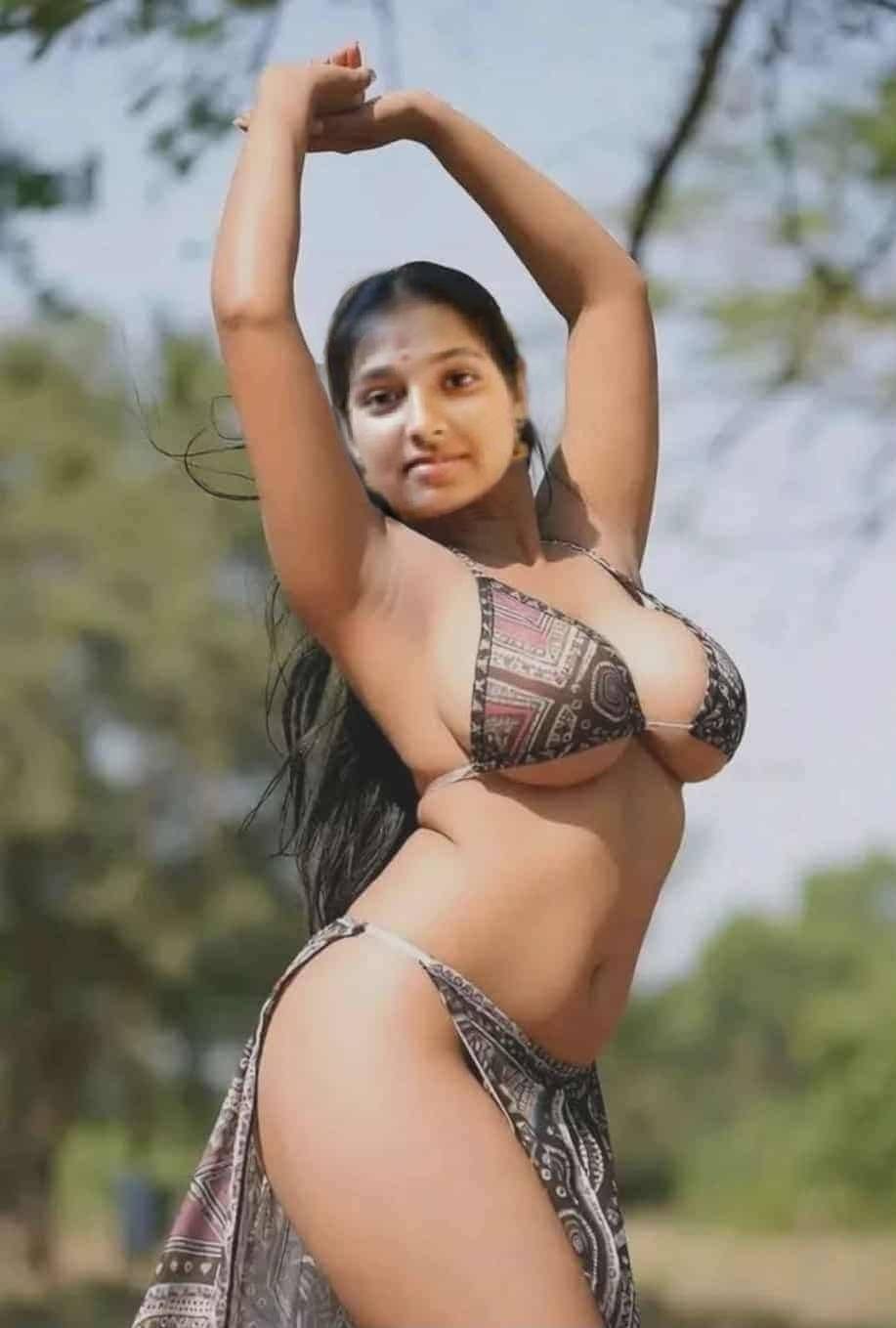 Sexy indian Tamil girl Thrnmozhi  in bikini