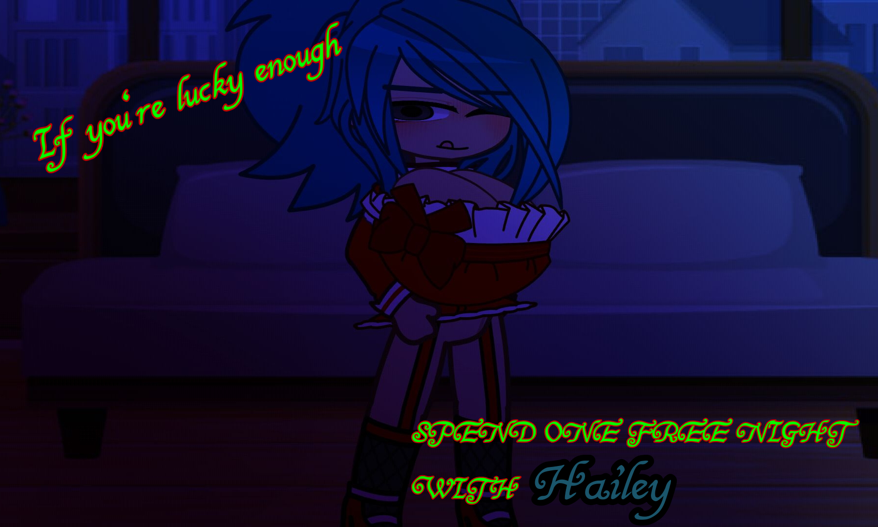 Hailey's Christmas Party invitation