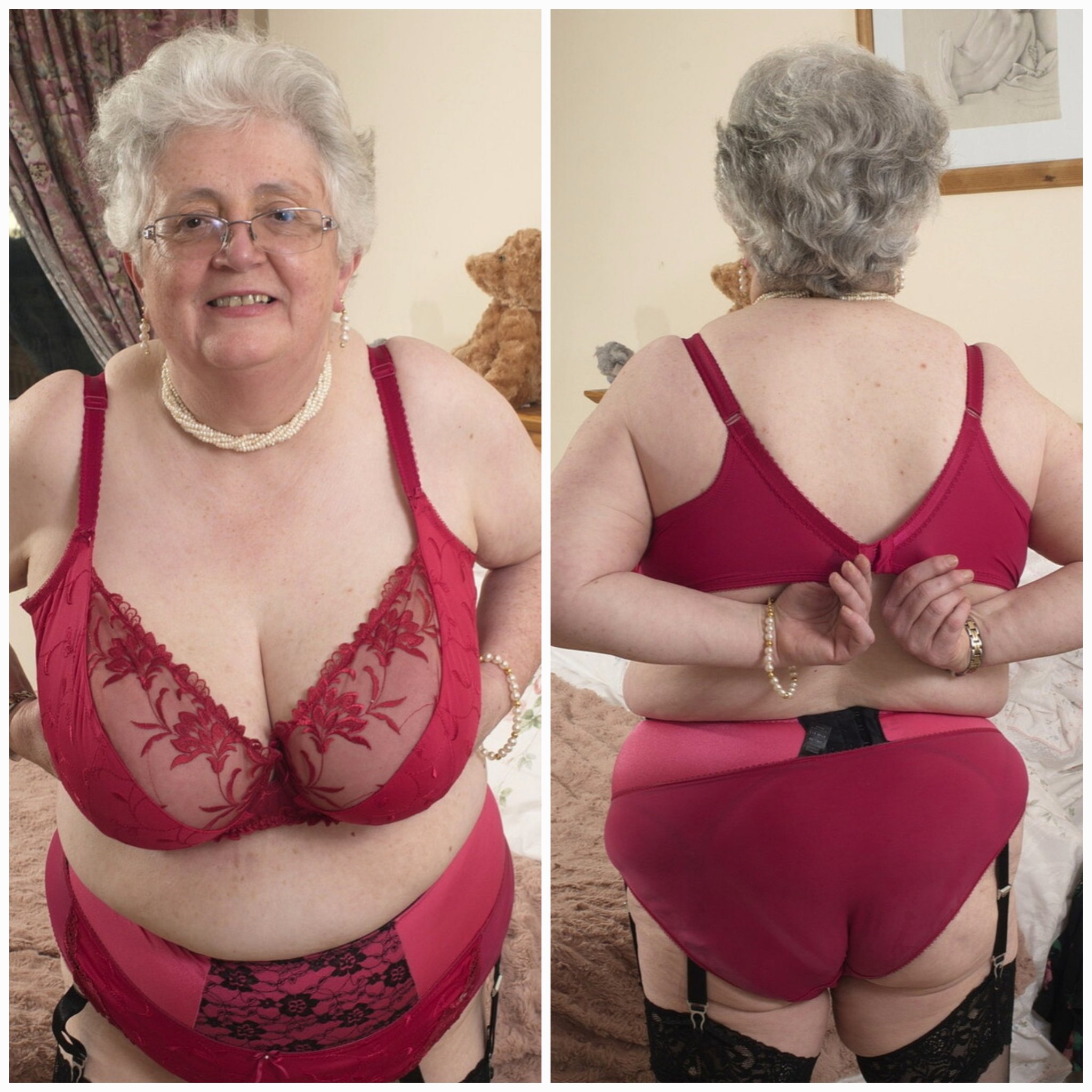 VIEILLE EN CULOTTE OU COLLANT