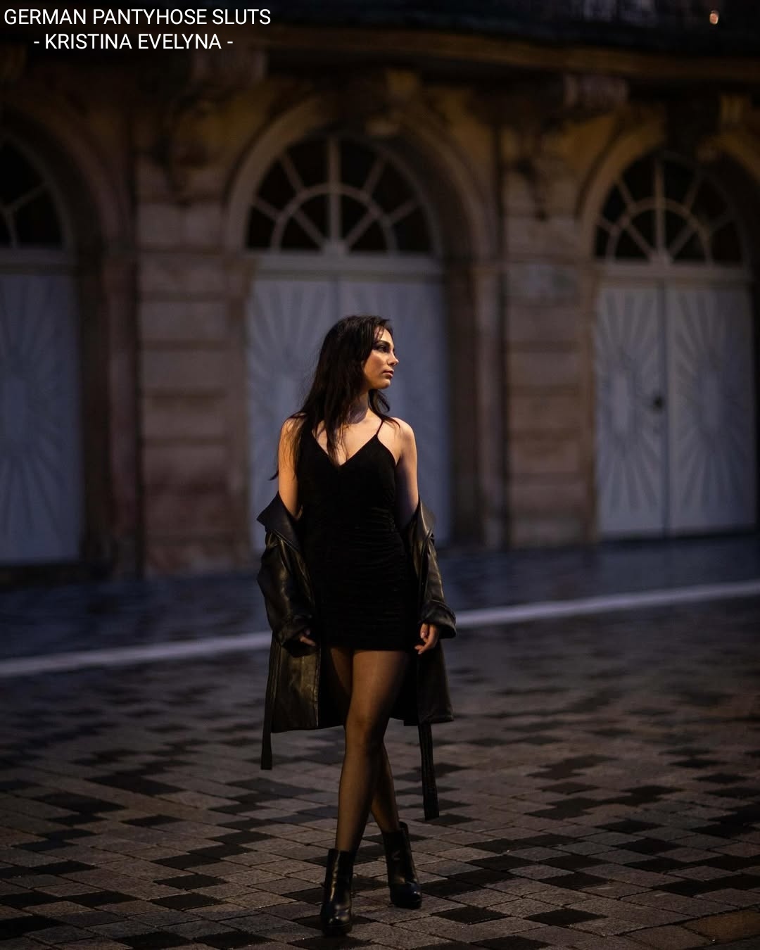 German pantyhose slut Kristina Evelyna
