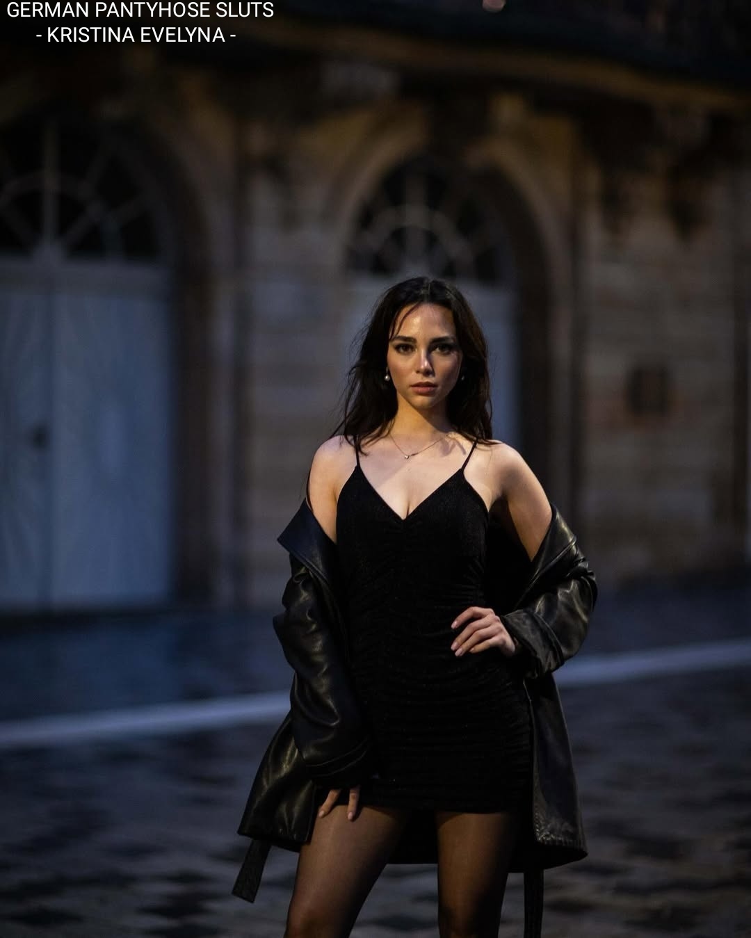German pantyhose slut Kristina Evelyna