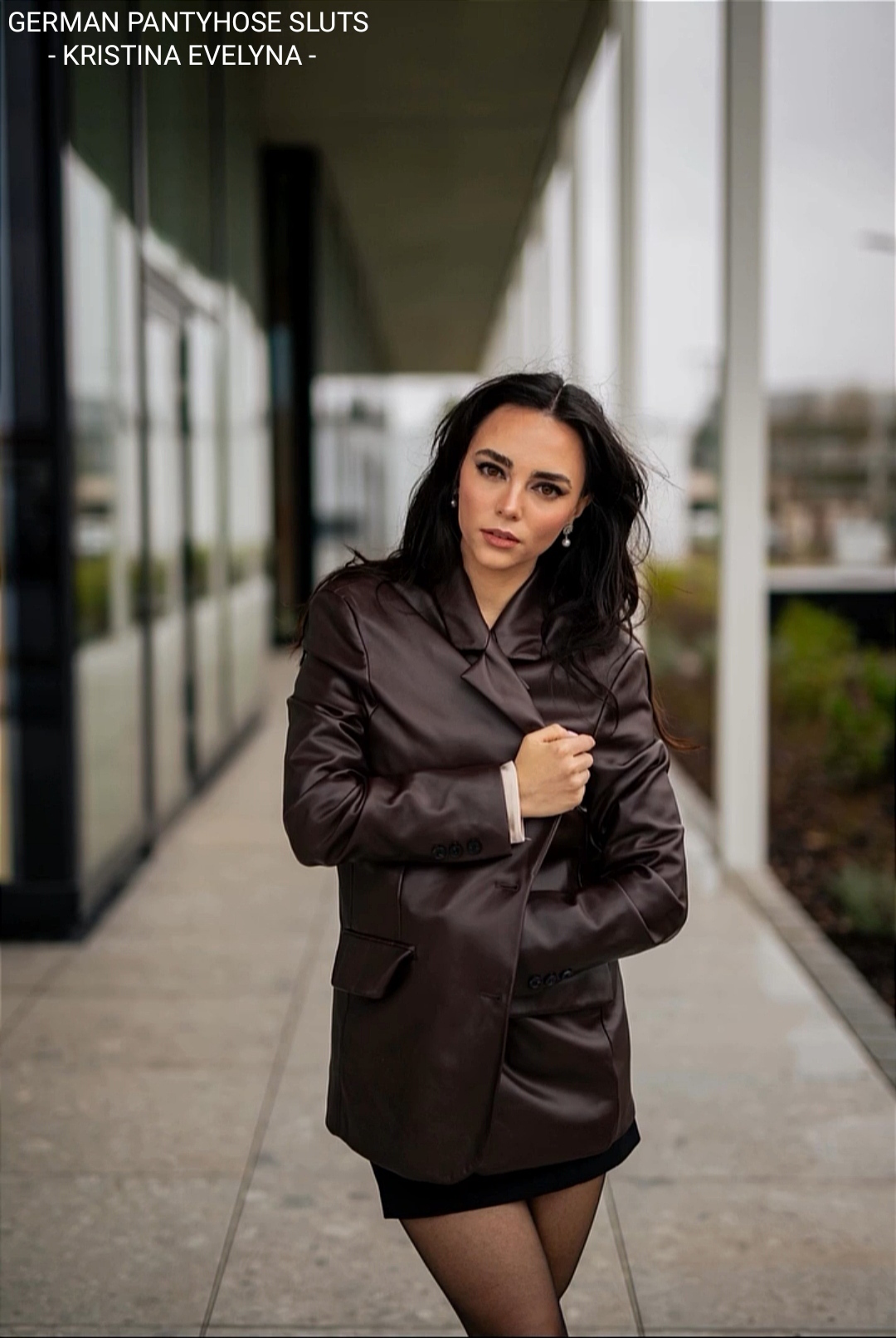 German pantyhose slut Kristina Evelyna