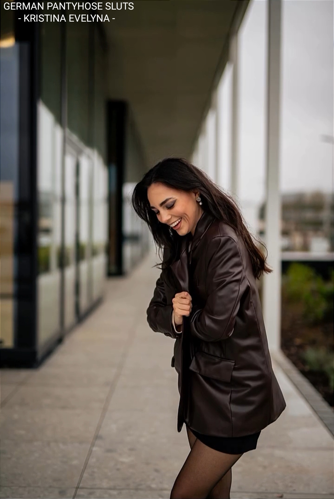 German pantyhose slut Kristina Evelyna