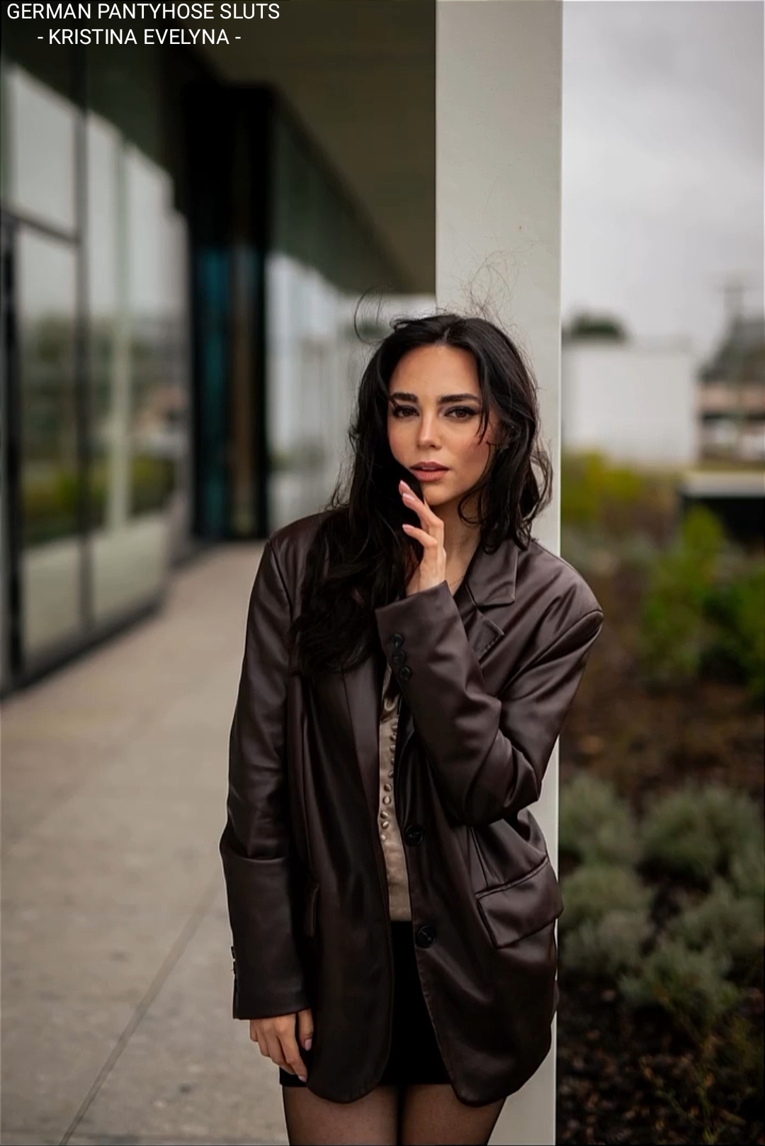 German pantyhose slut Kristina Evelyna