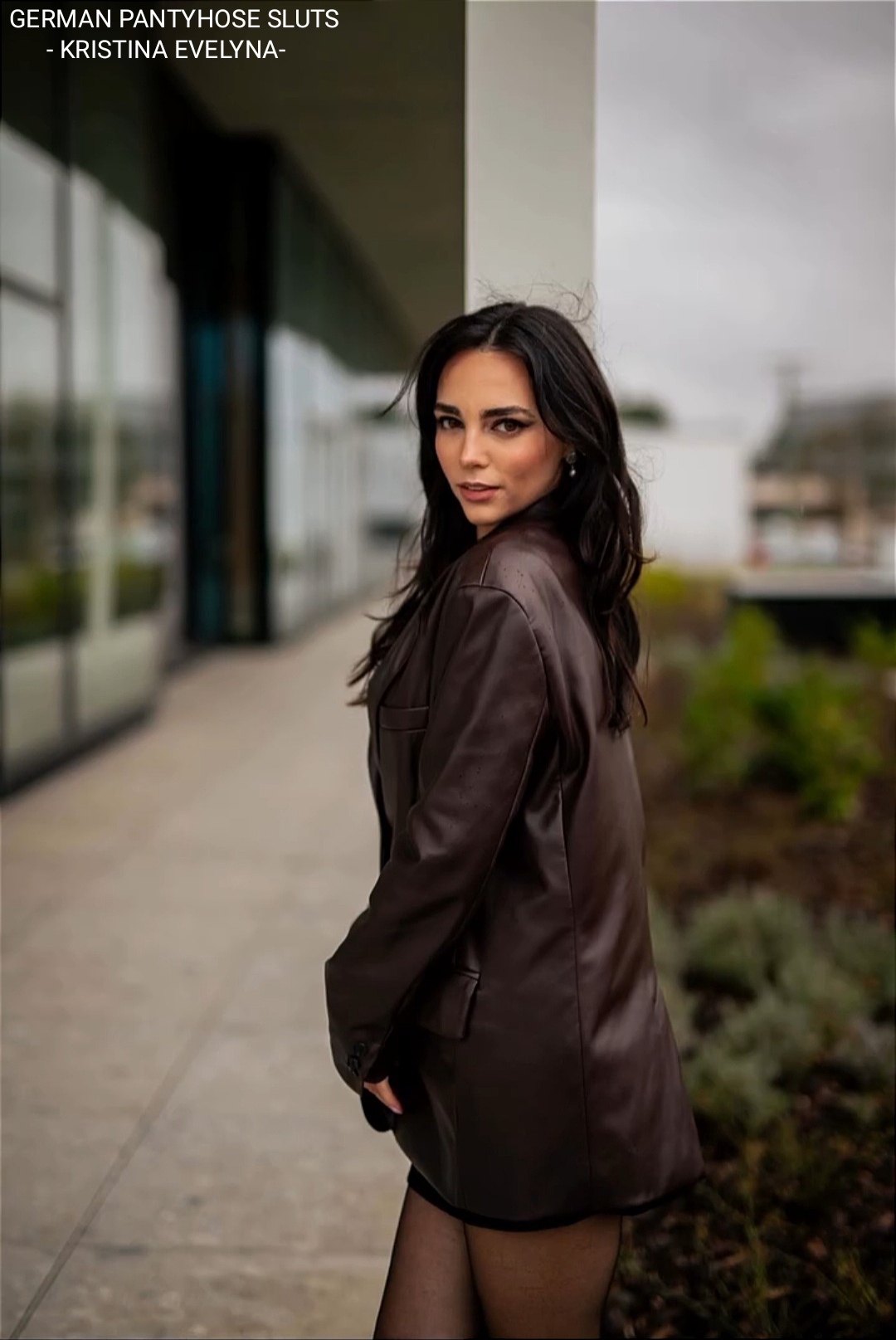 German pantyhose slut Kristina Evelyna