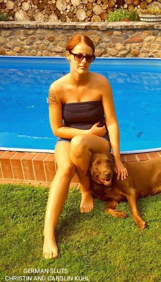 German sluts Christin and Carolin Kuhl (ready for tributes)