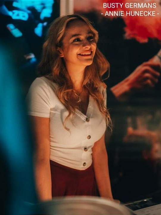 Busty German activist Annie Hunecke