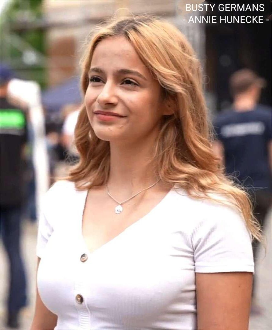 Busty German activist Annie Hunecke