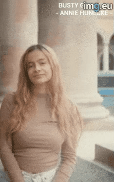 Busty German activist Annie Hunecke